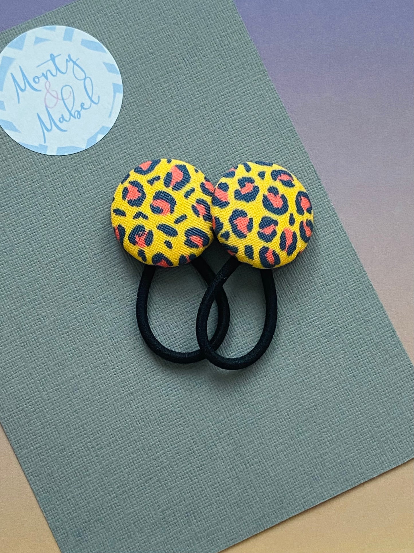 Yellow Leopard Print