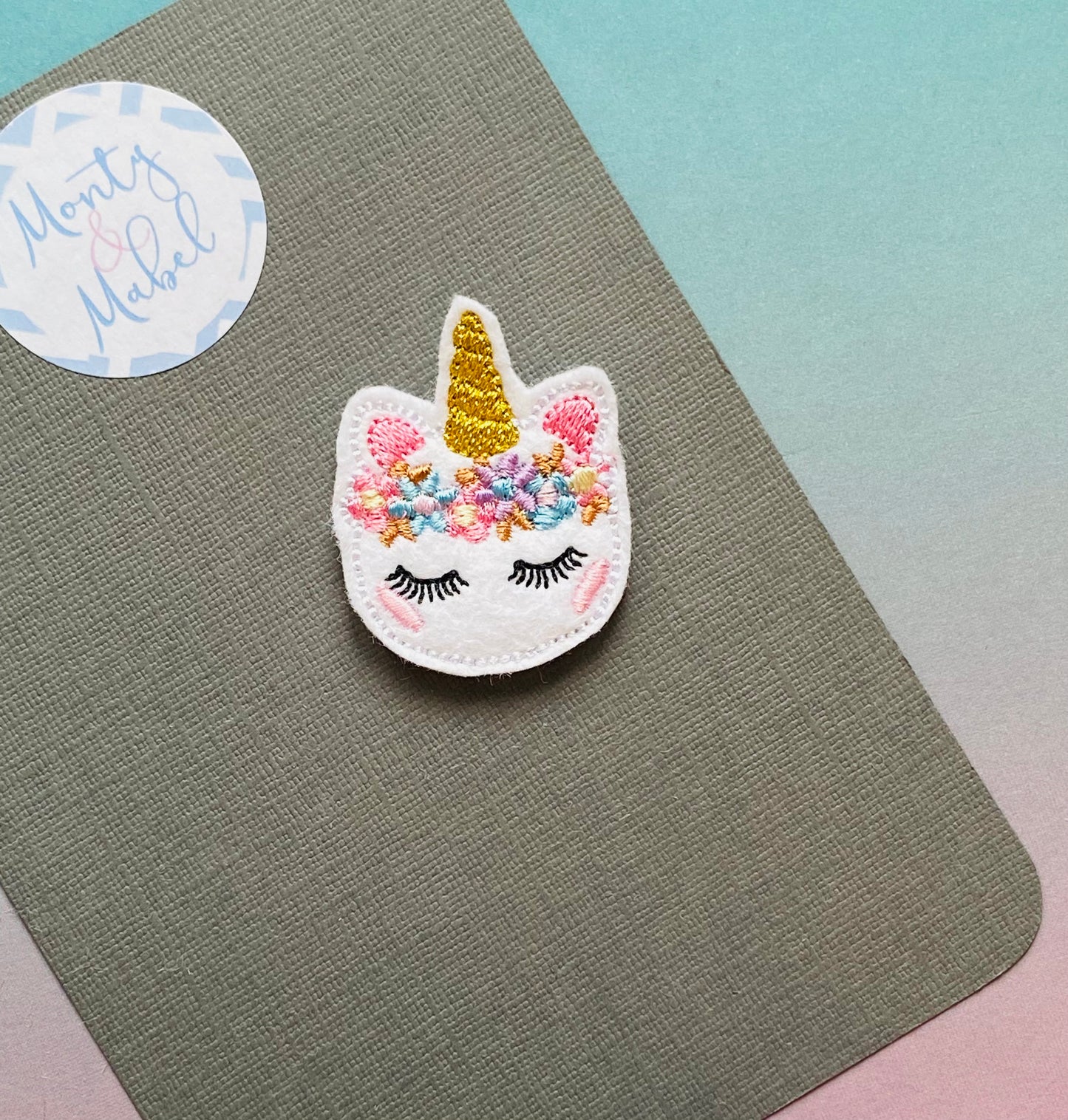 Sale: Unicorn Feltie (Single)