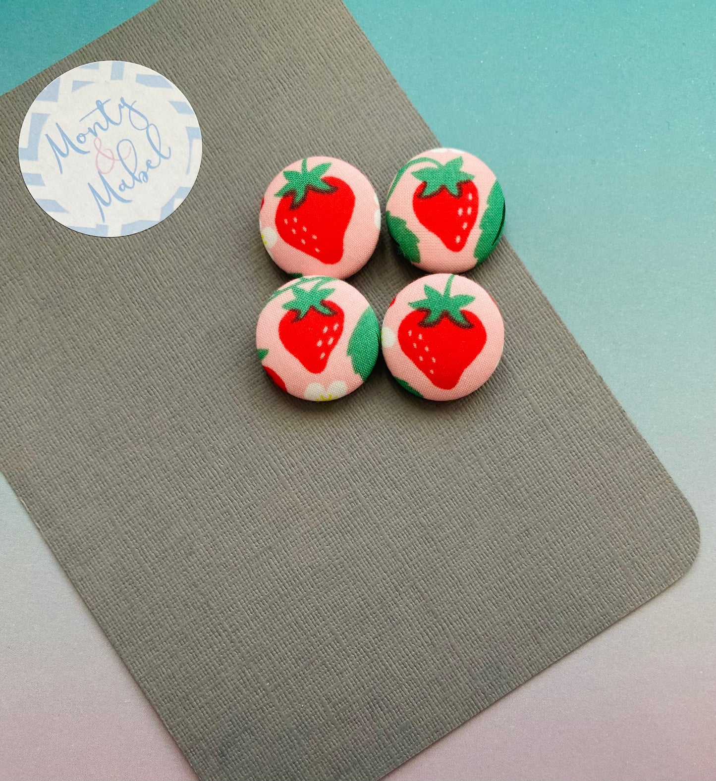 Sale: Boden Strawberries Tiny Bobbles (Pair)