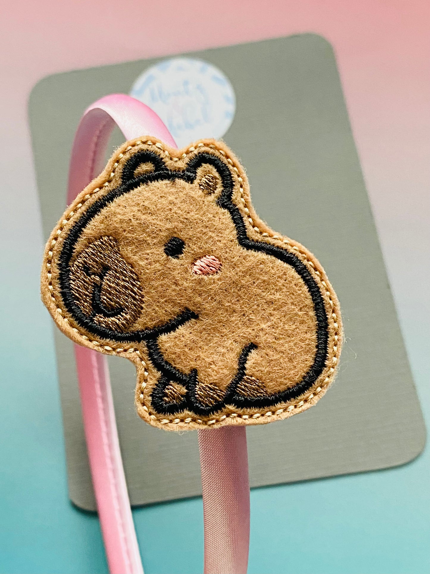 Capybara Feltie