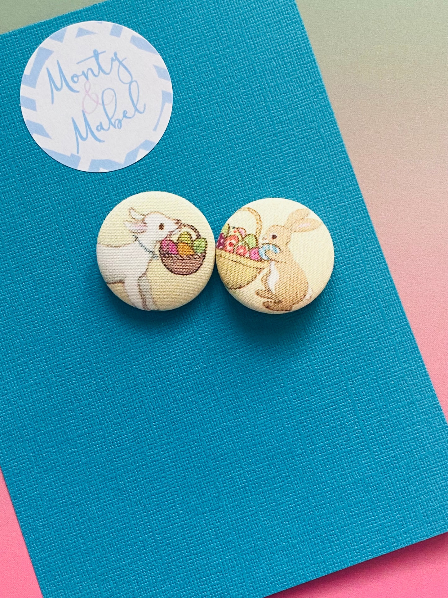 Sale: Belle & Boo Easter Parade Small Bobbles (Pair)