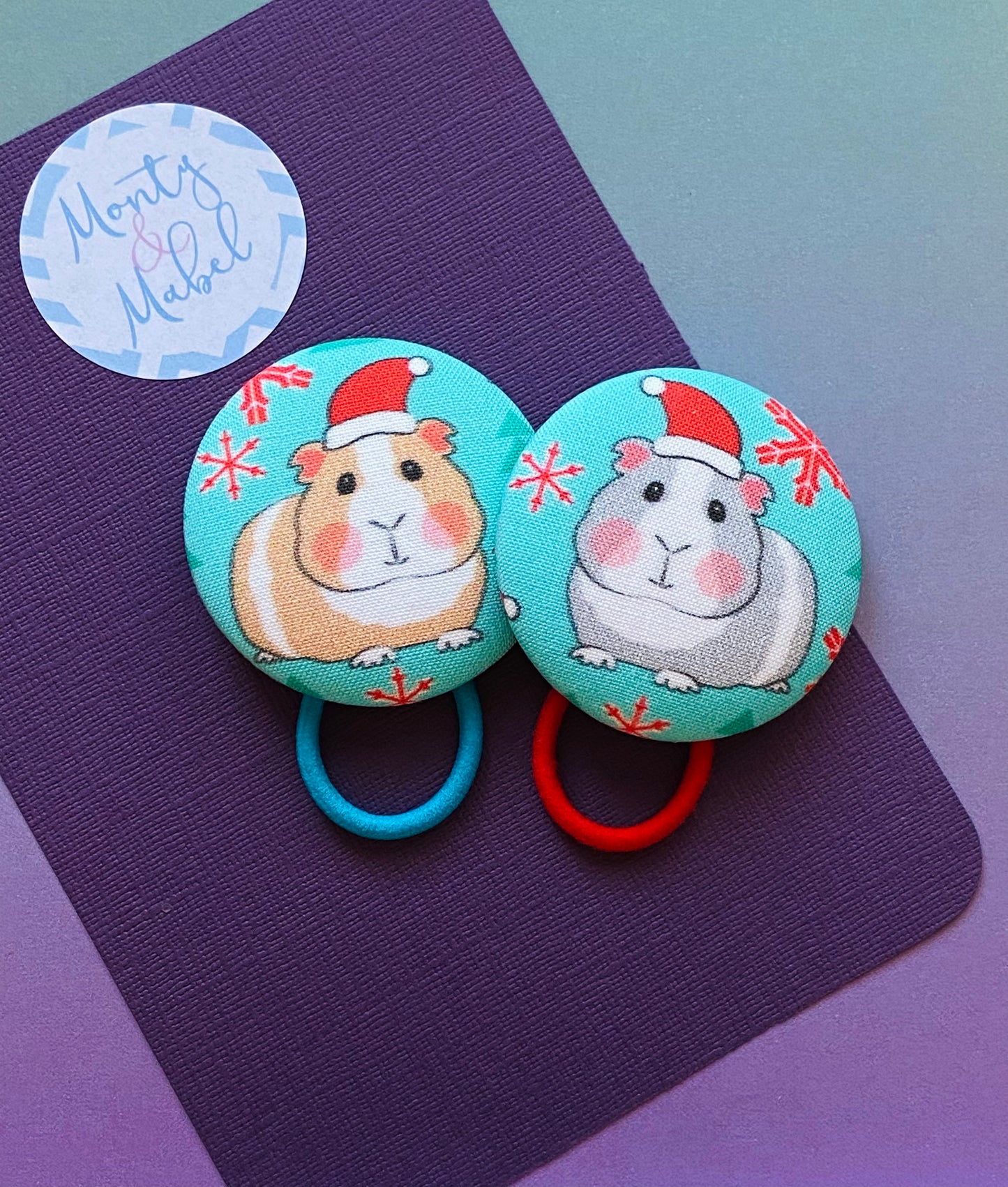 Santa Hat Guinea Pigs (Large Bobbles Only)