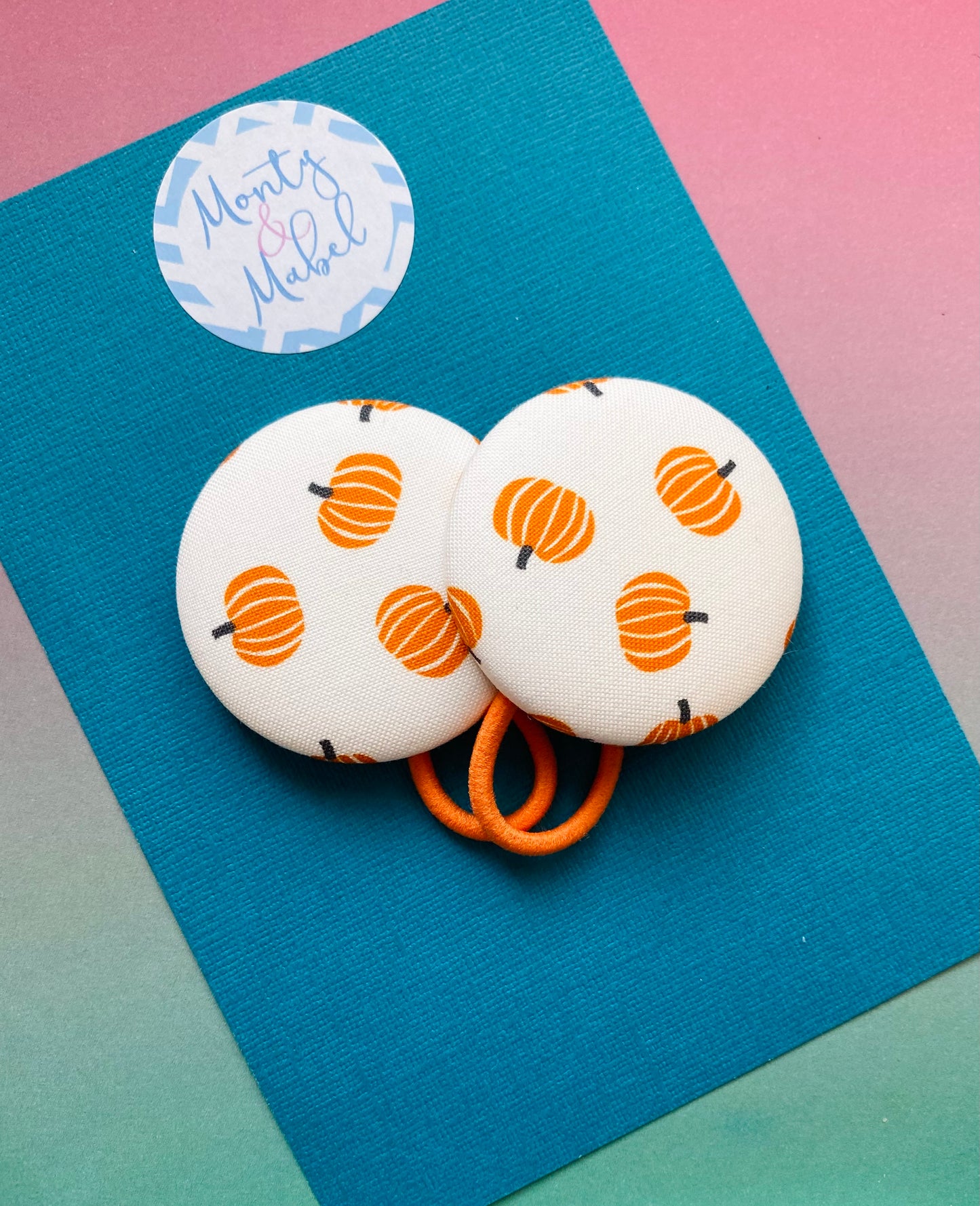 Pumpkins on White