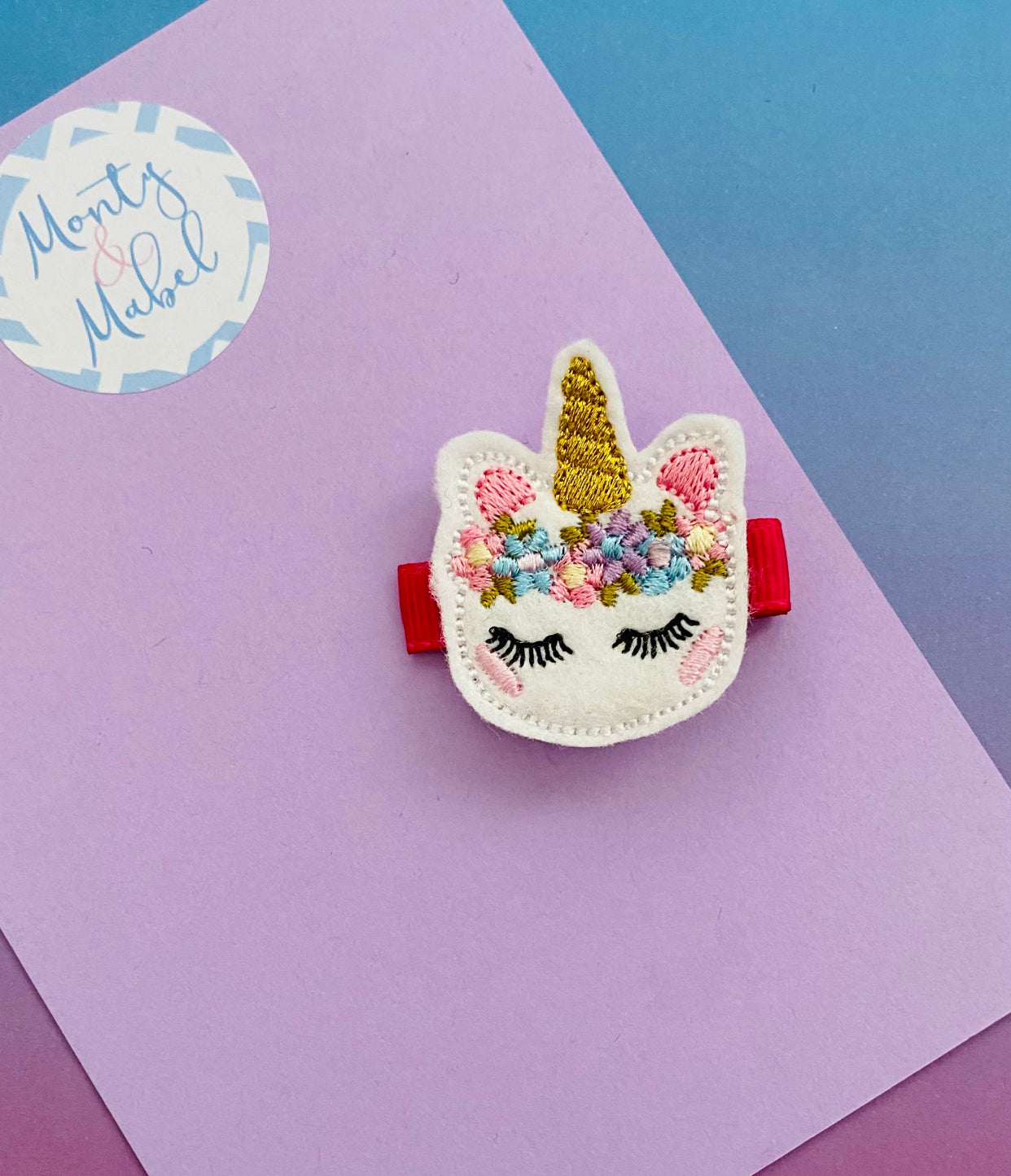 Sale: Unicorn Feltie (Single)