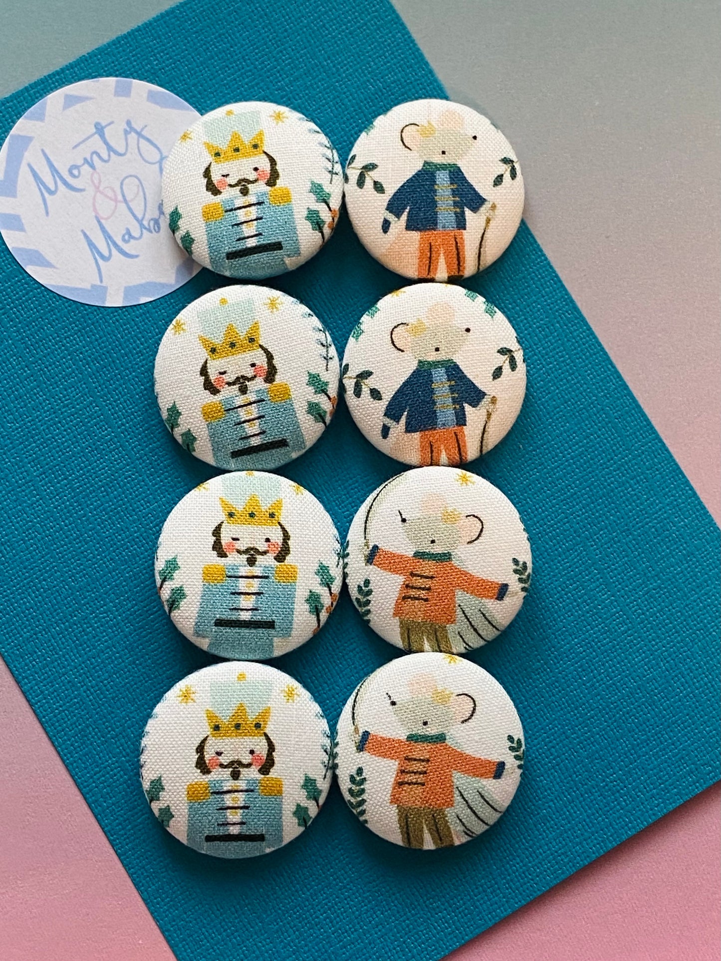 Sale: Nutcracker Small Bobbles (Pair)