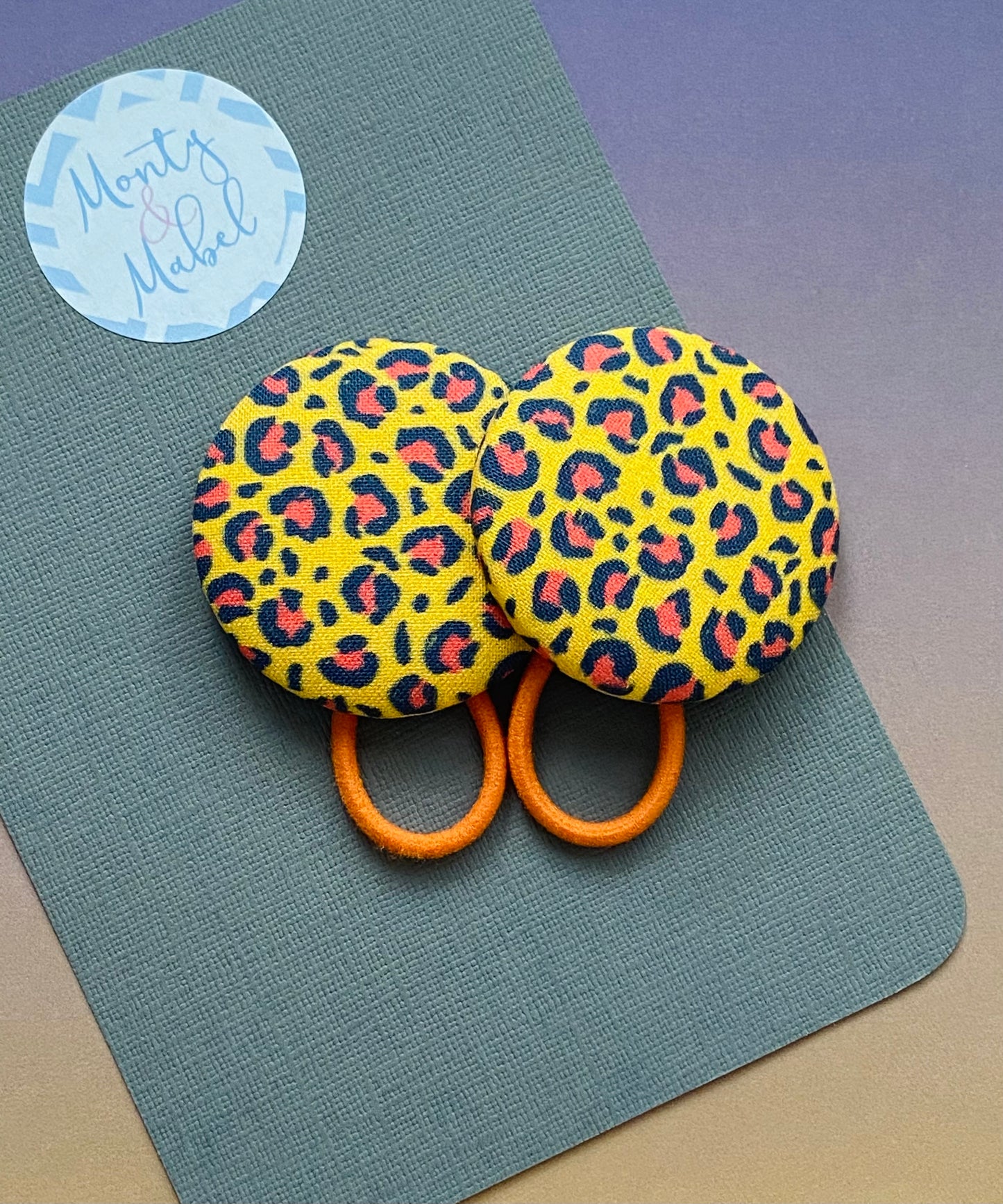 Yellow Leopard Print