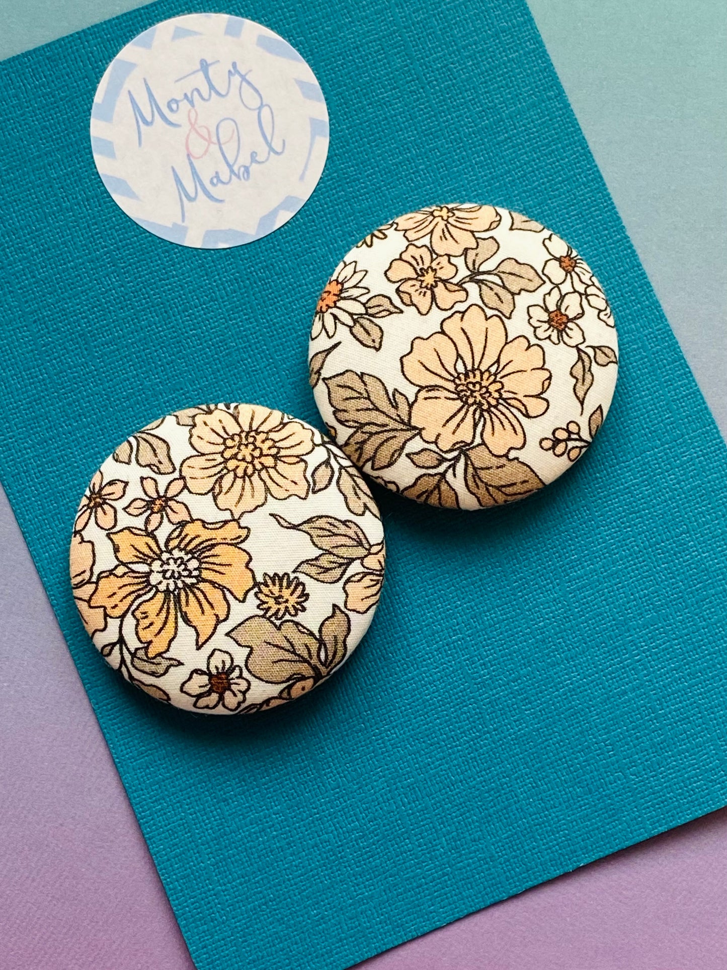 Sale: Floral Large Bobble (Single)