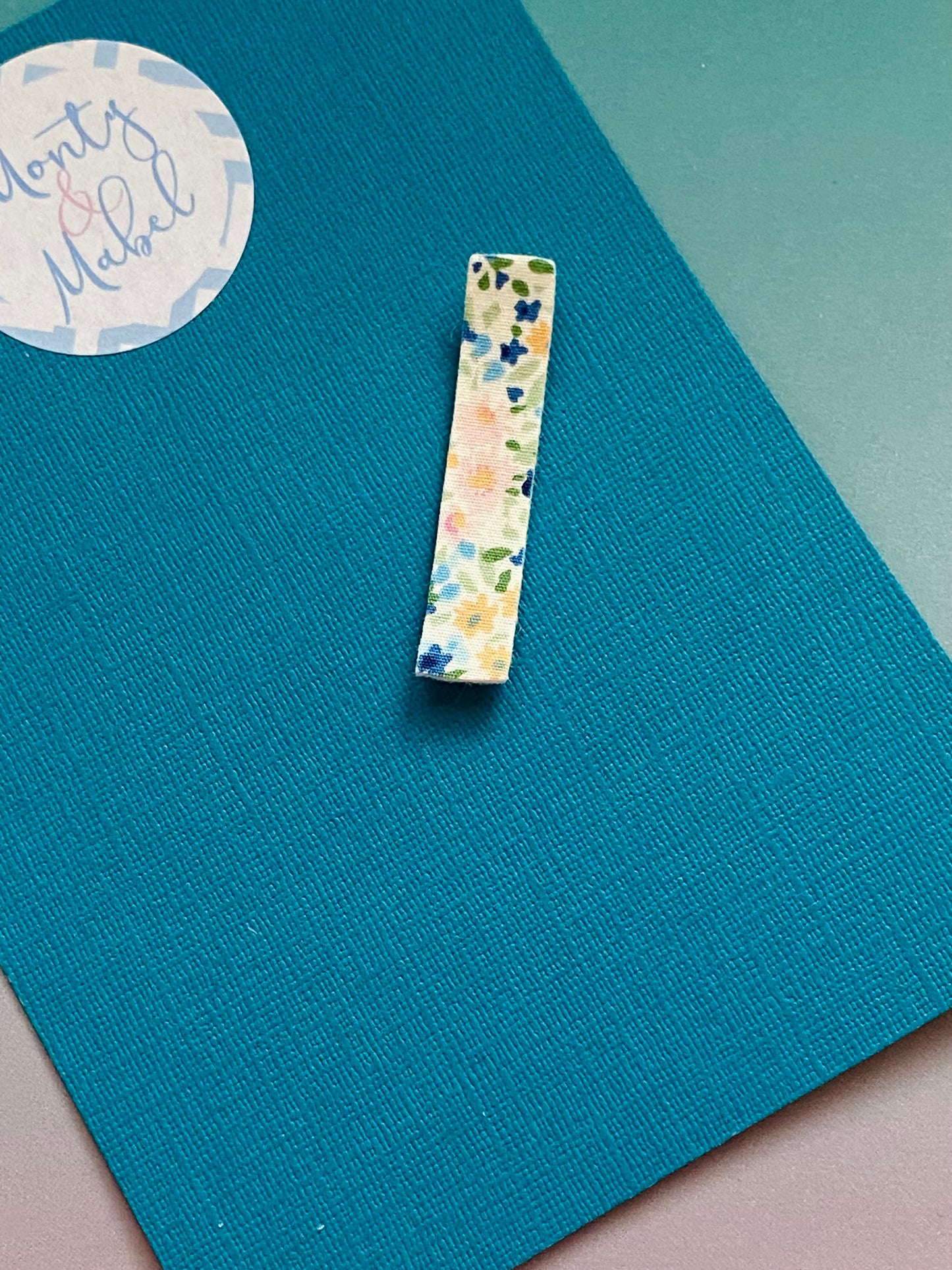 Sale: Floral Fringe Clip