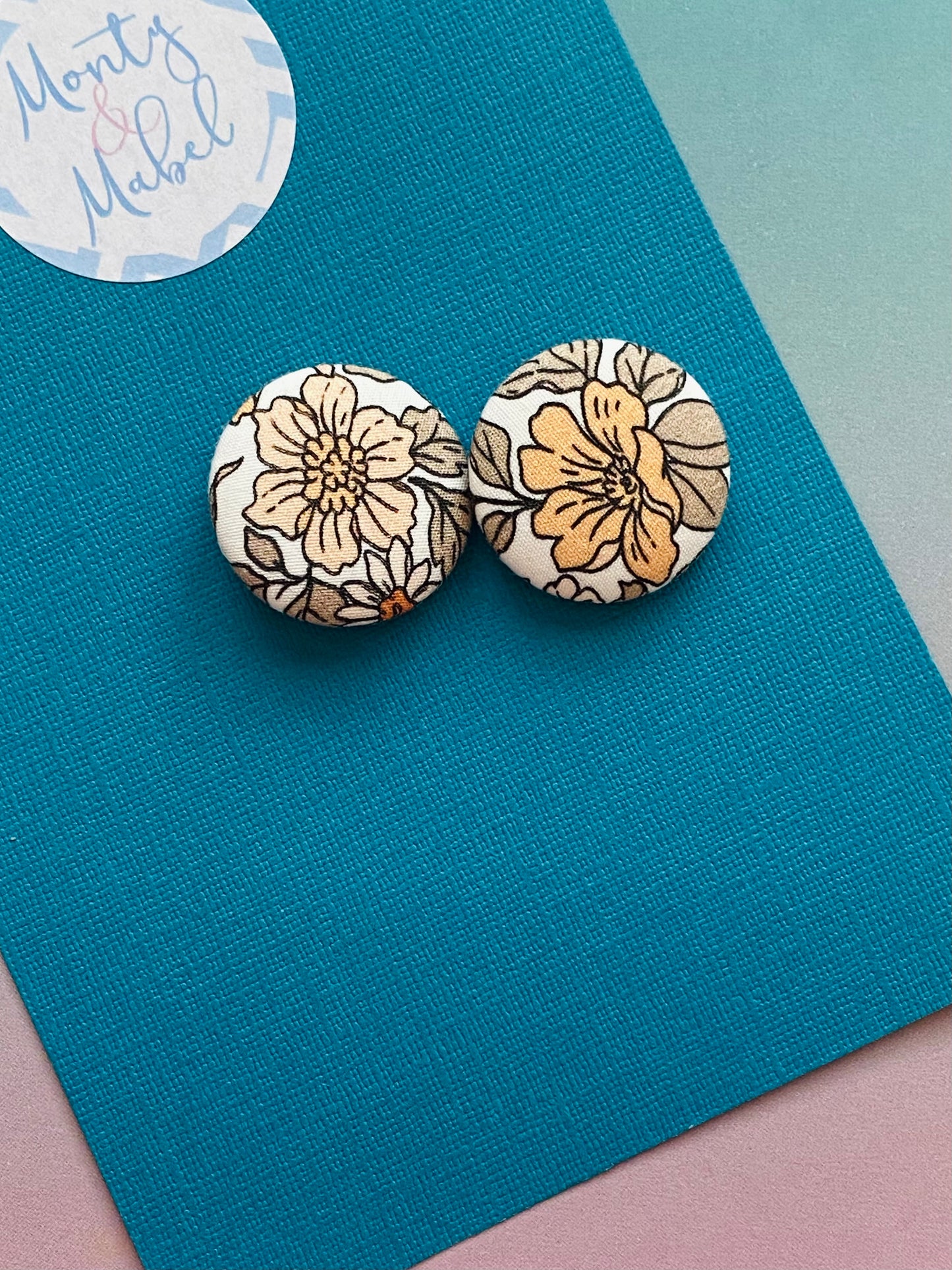 Sale: Floral Small Bobbles (Pair)