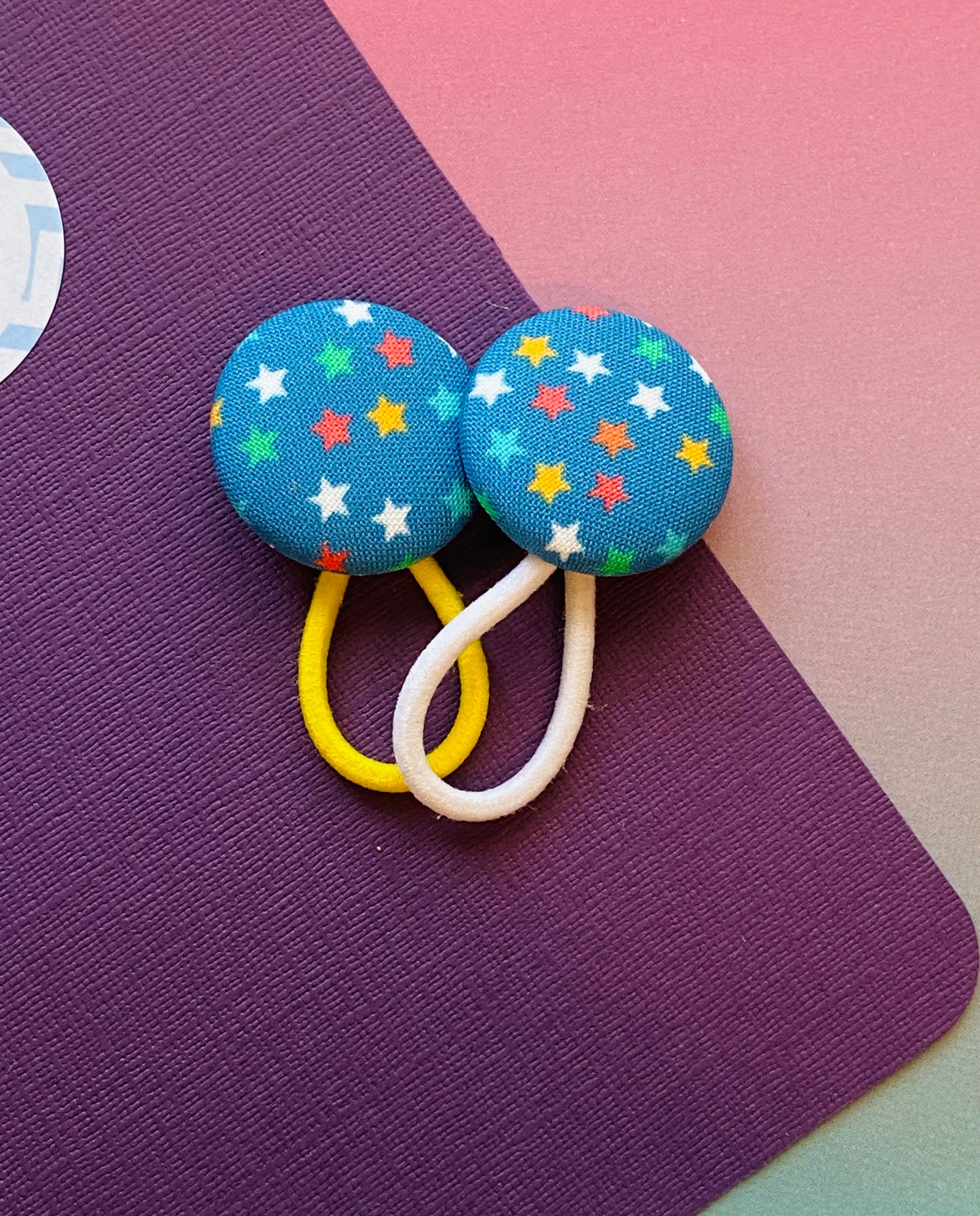 Rainbow Coloured Scattered Stars