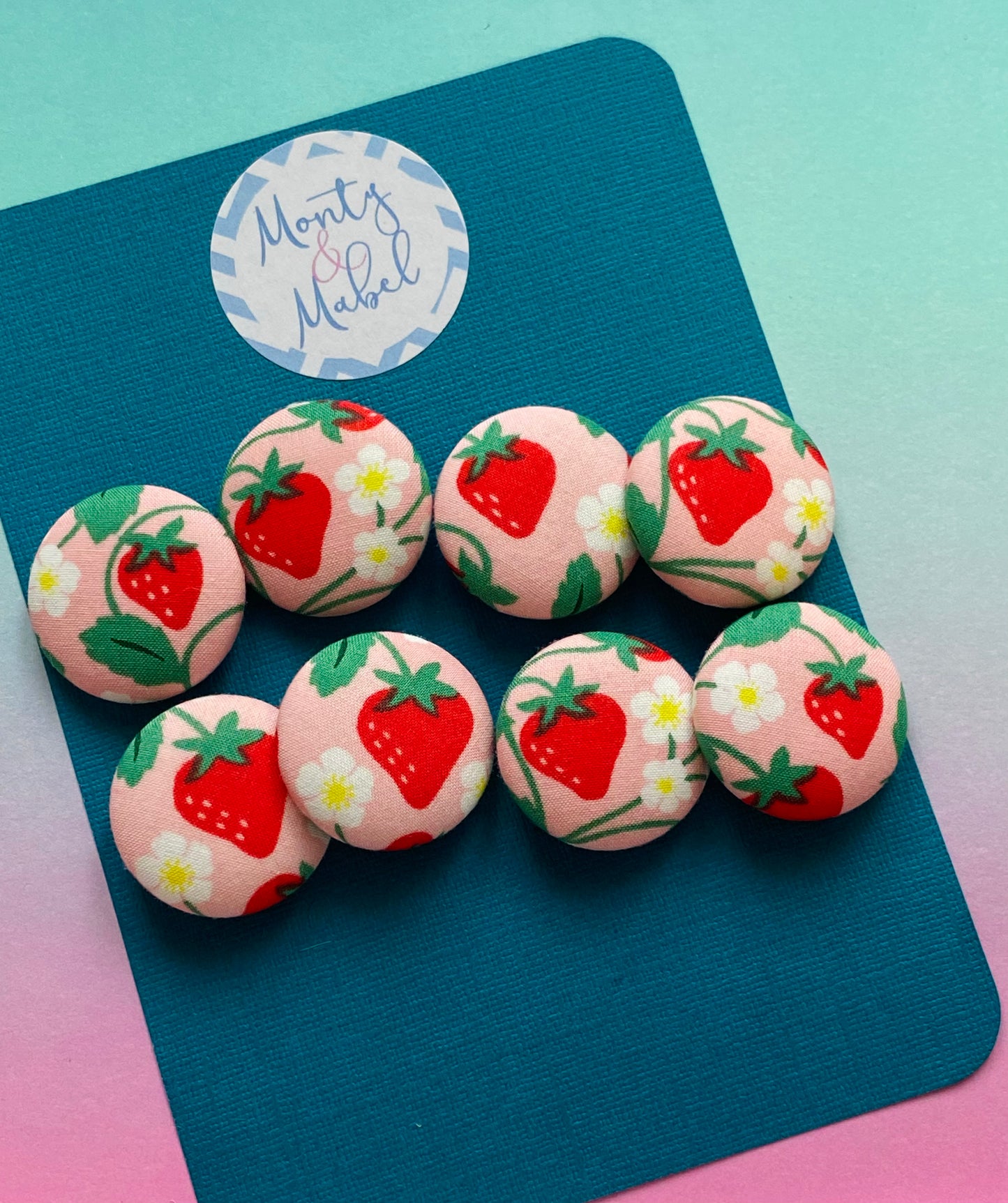 Sale: Boden Strawberries Small Bobbles (Pair)