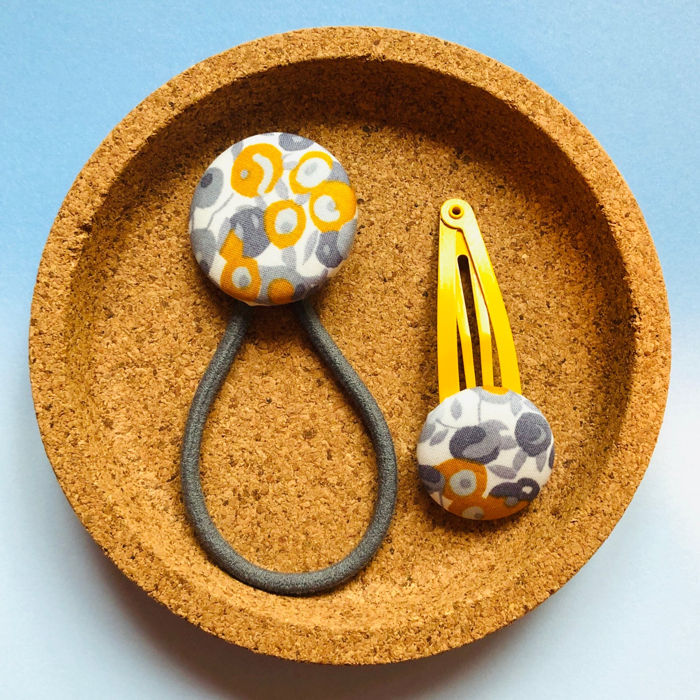 Liberty Wiltshire Mustard & Grey