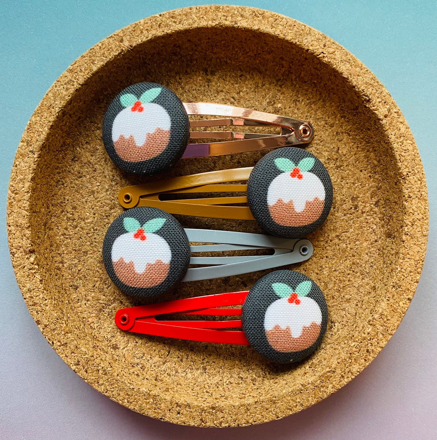 Dark Grey Christmas Puddings