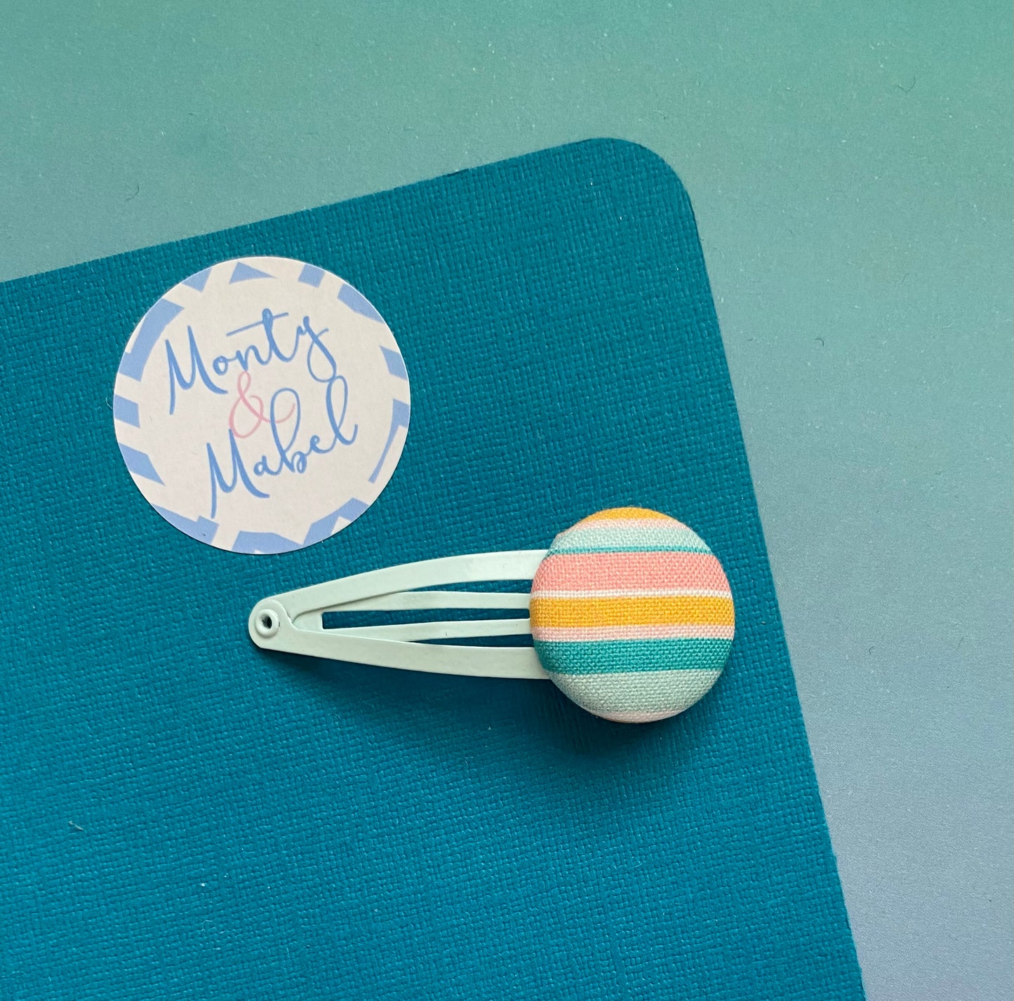 Sale: Melon Stripes Standard Clip (Single)