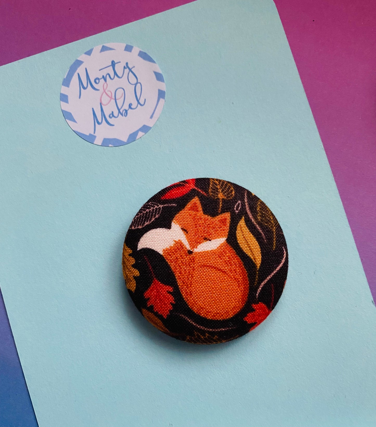 Sale: Sleepy Fox Large Bobble (Single)