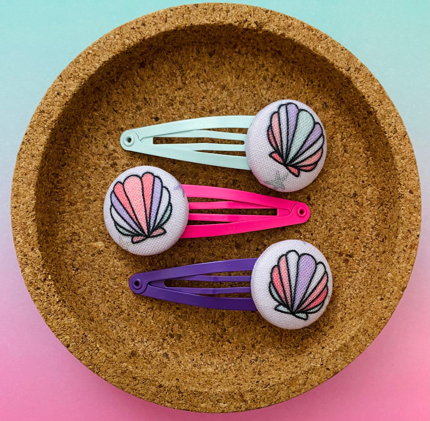 Pastel Mermaid Shells