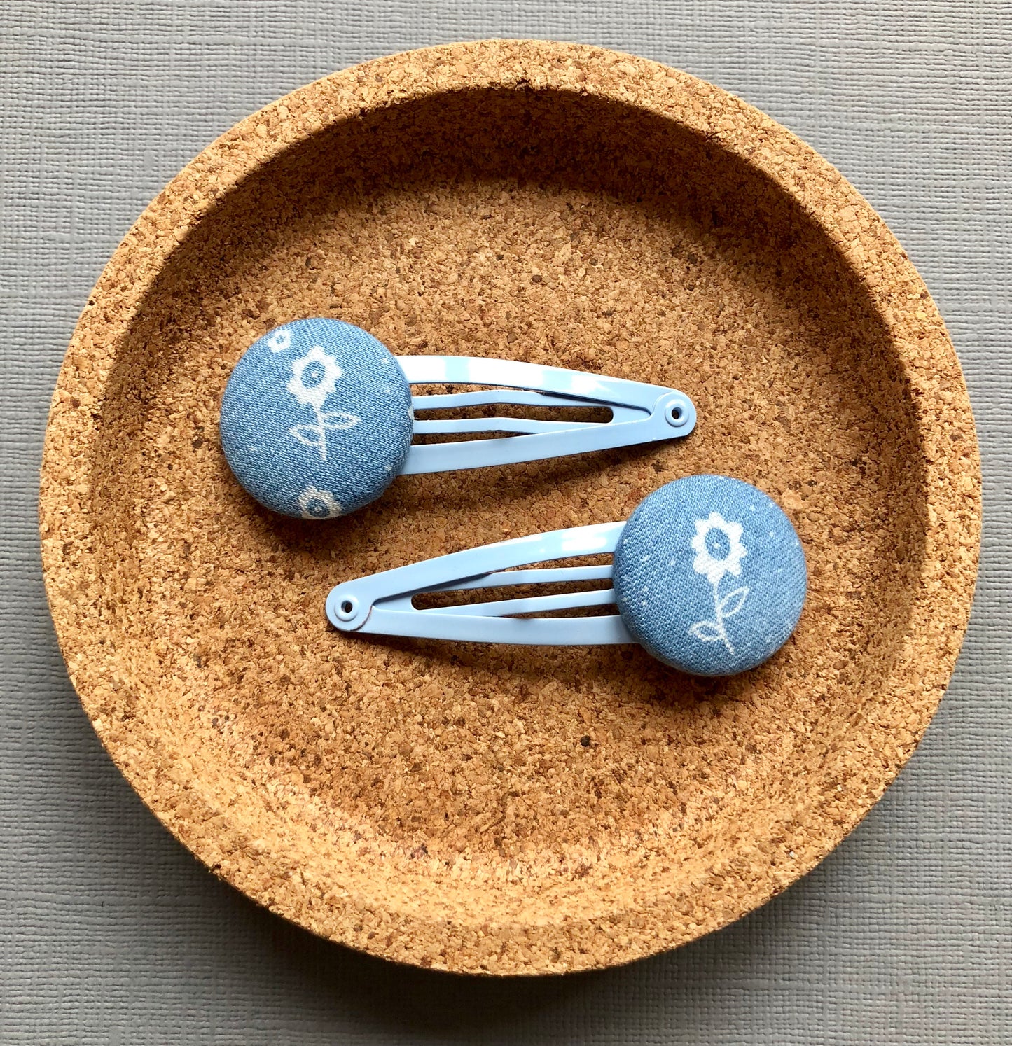 Chambray Denim Rose