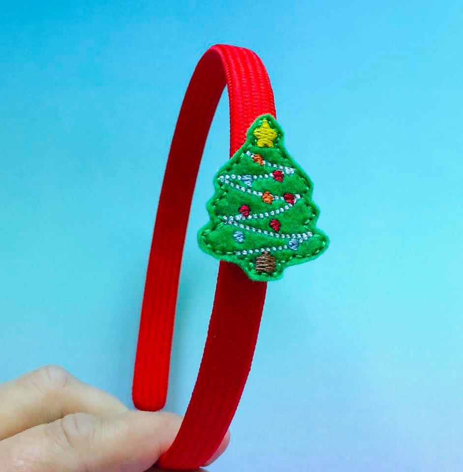 Christmas Tree Feltie (Dark Green)