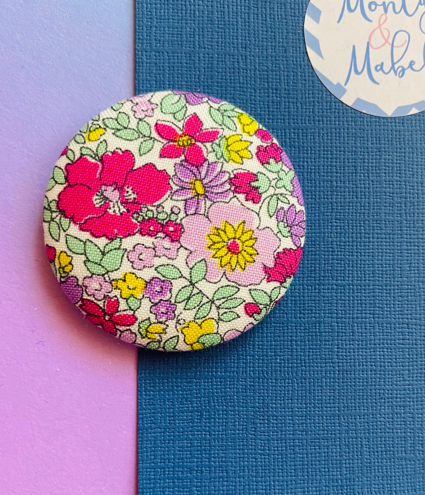 Sale: Liberty Floral Large Bobble (Single)