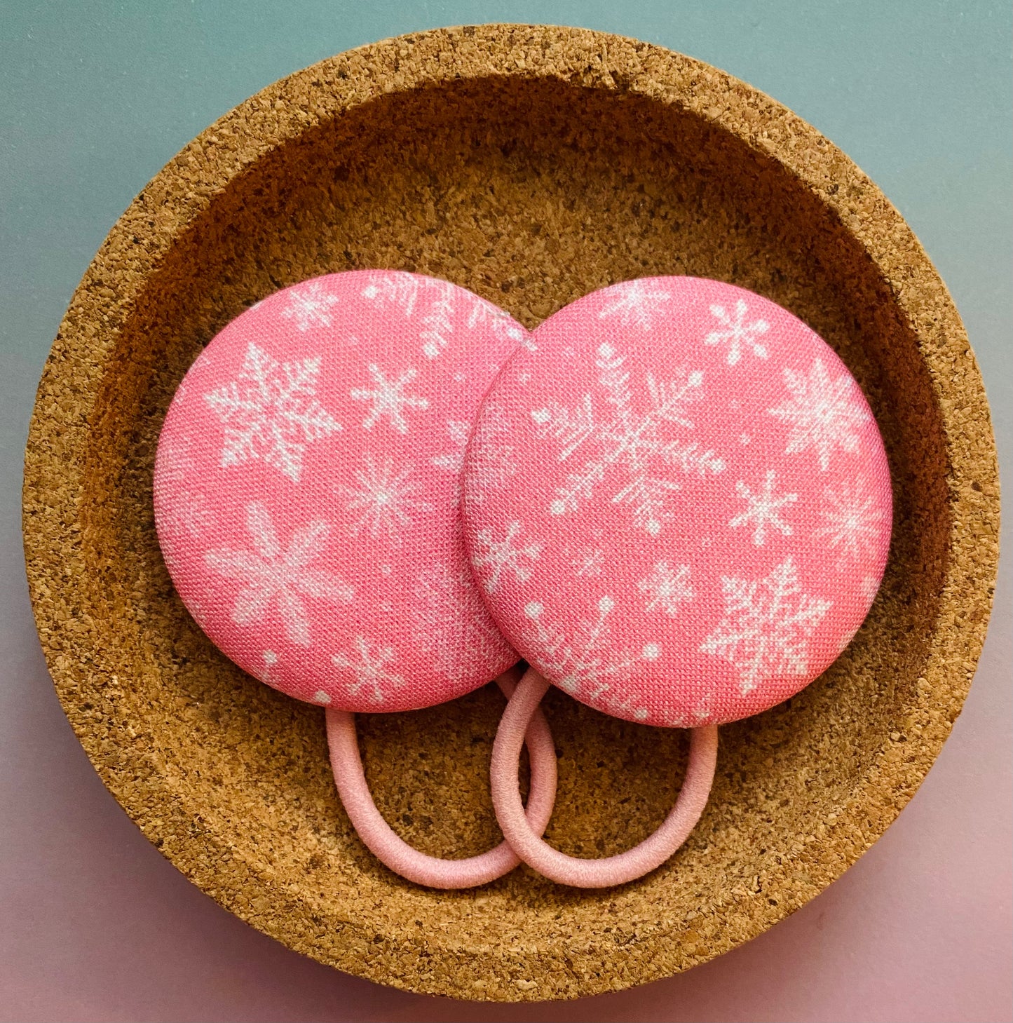Pink Snow Flakes
