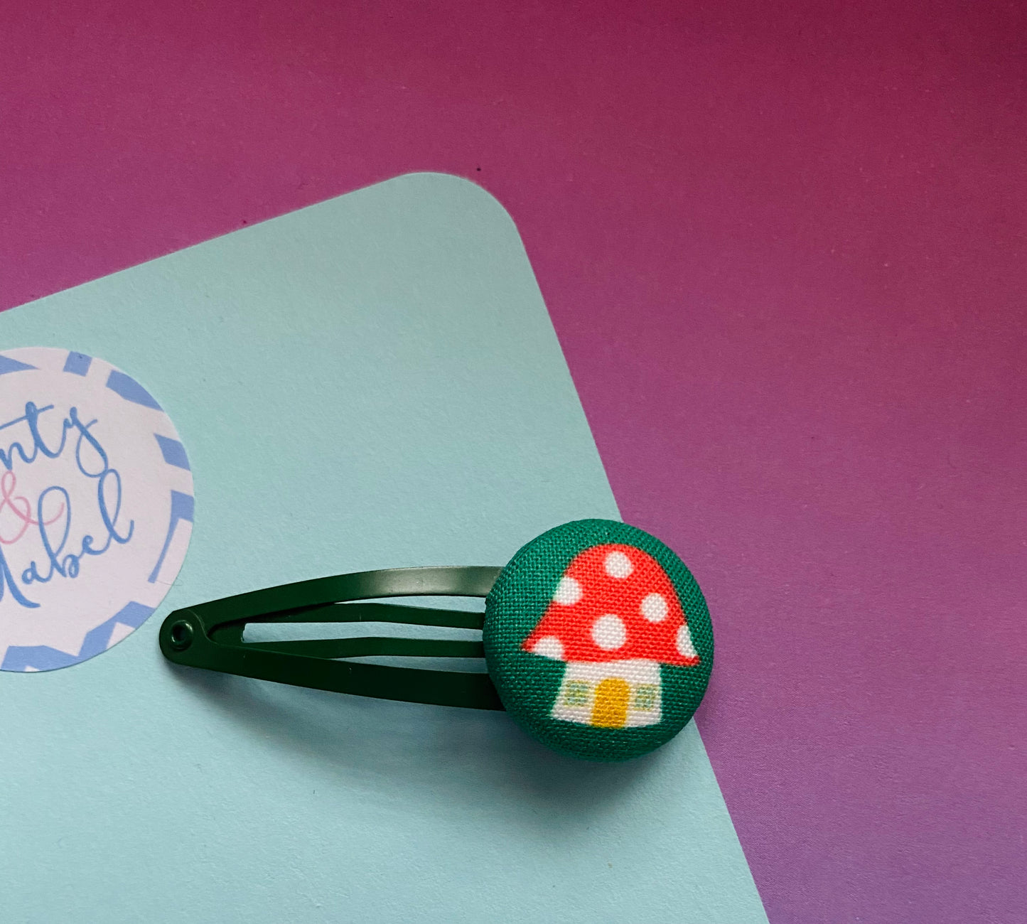 Sale: Green Toadstool Standard Clip (Single)
