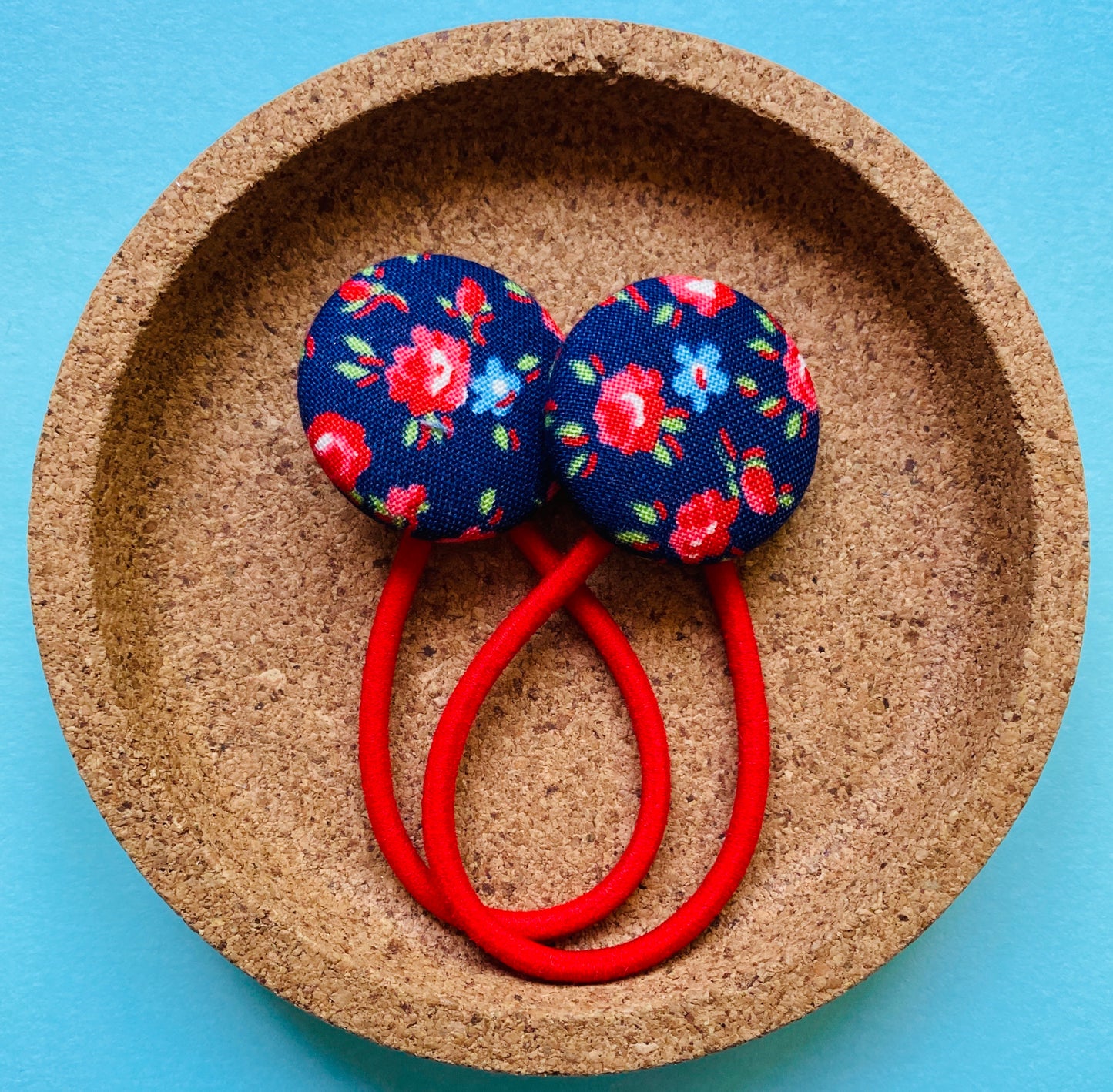 Small Navy Floral