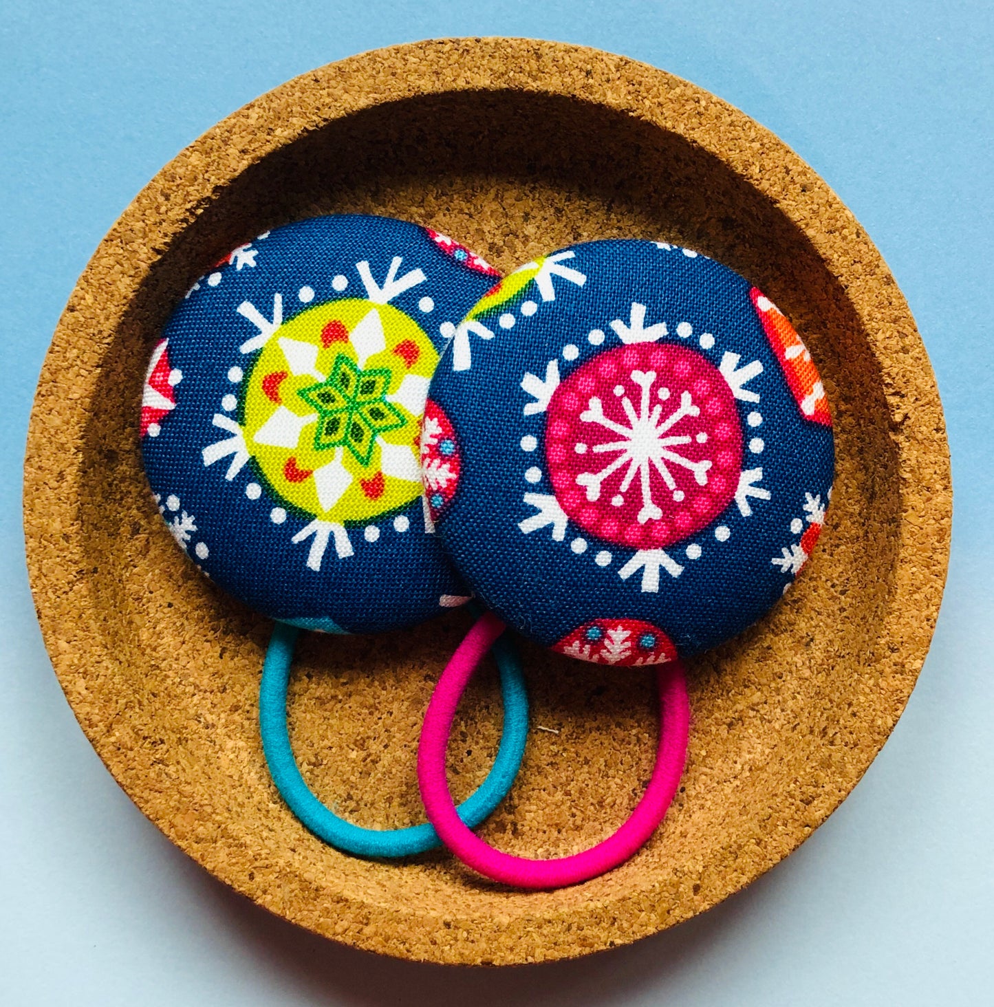Bright Colourful Snowflakes