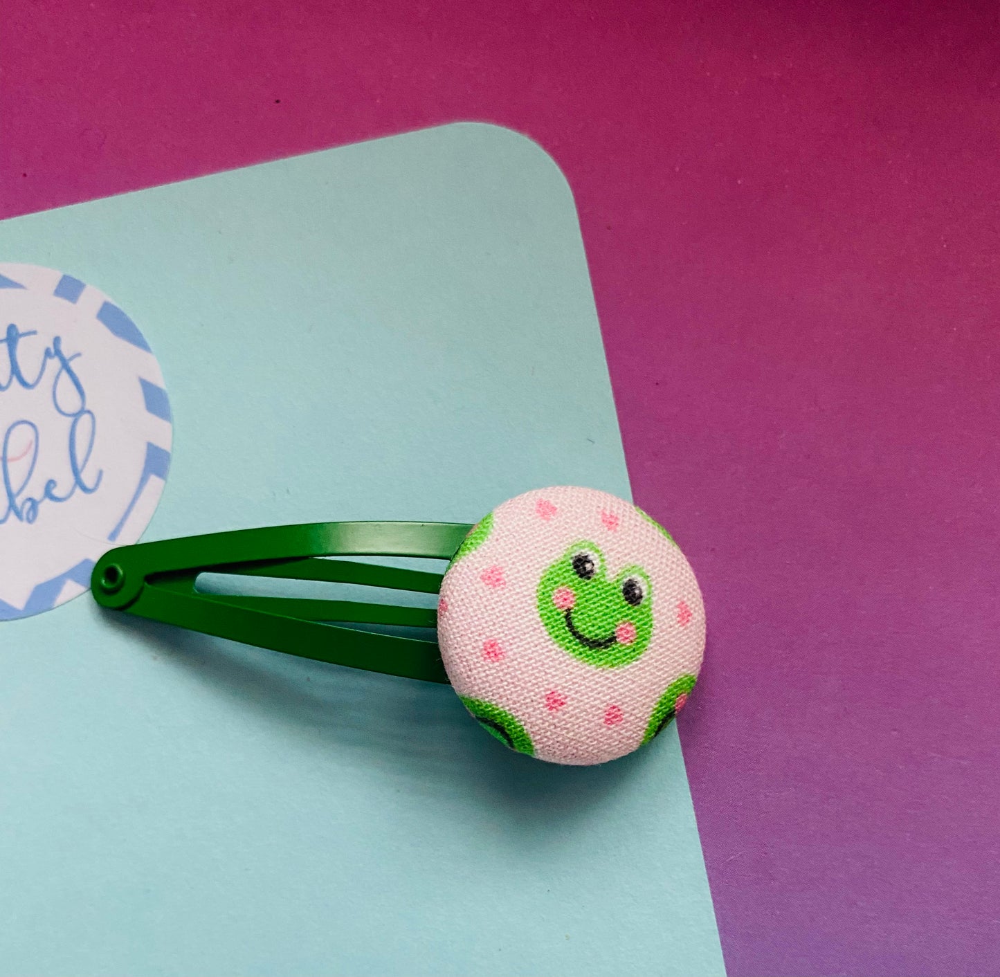 Sale: Pale Pink Frog Standard Clip (Single)