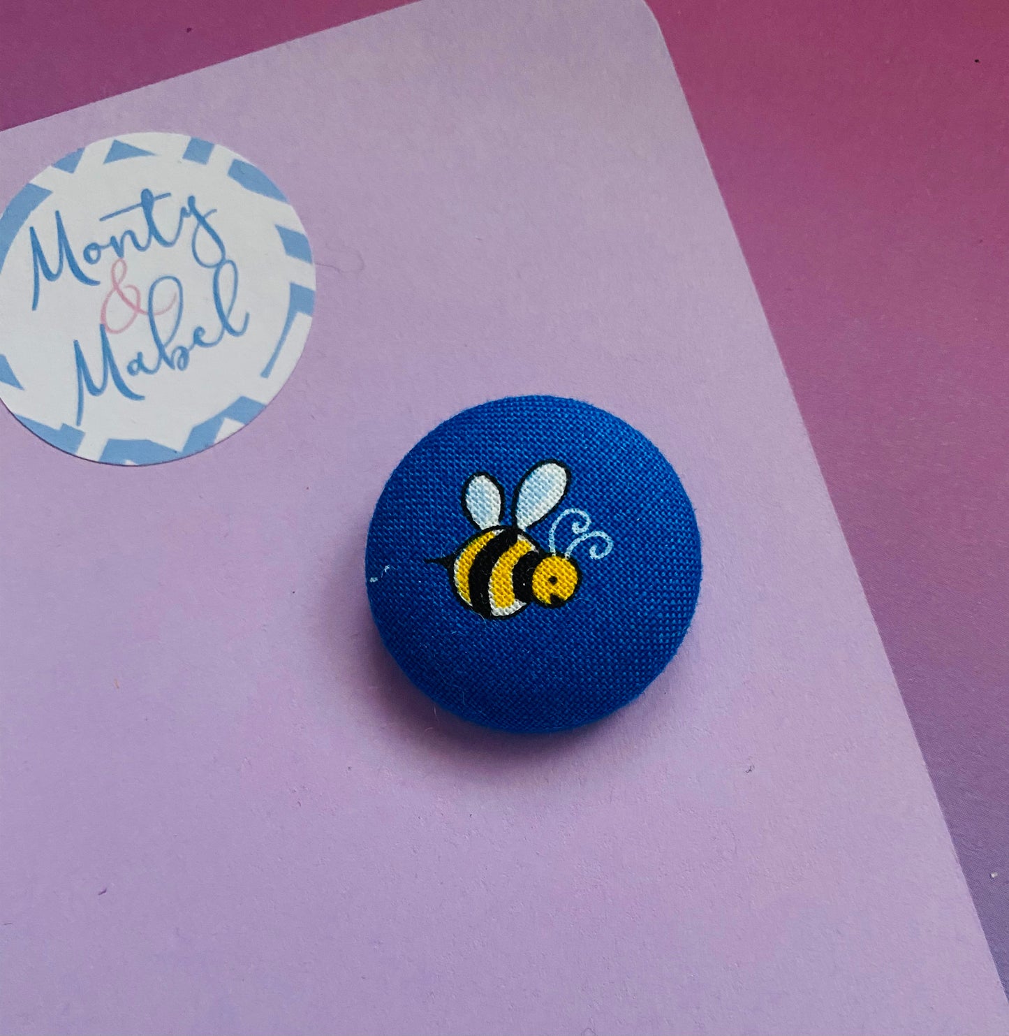 Sale: Blue Bee Small Bobble (Single)