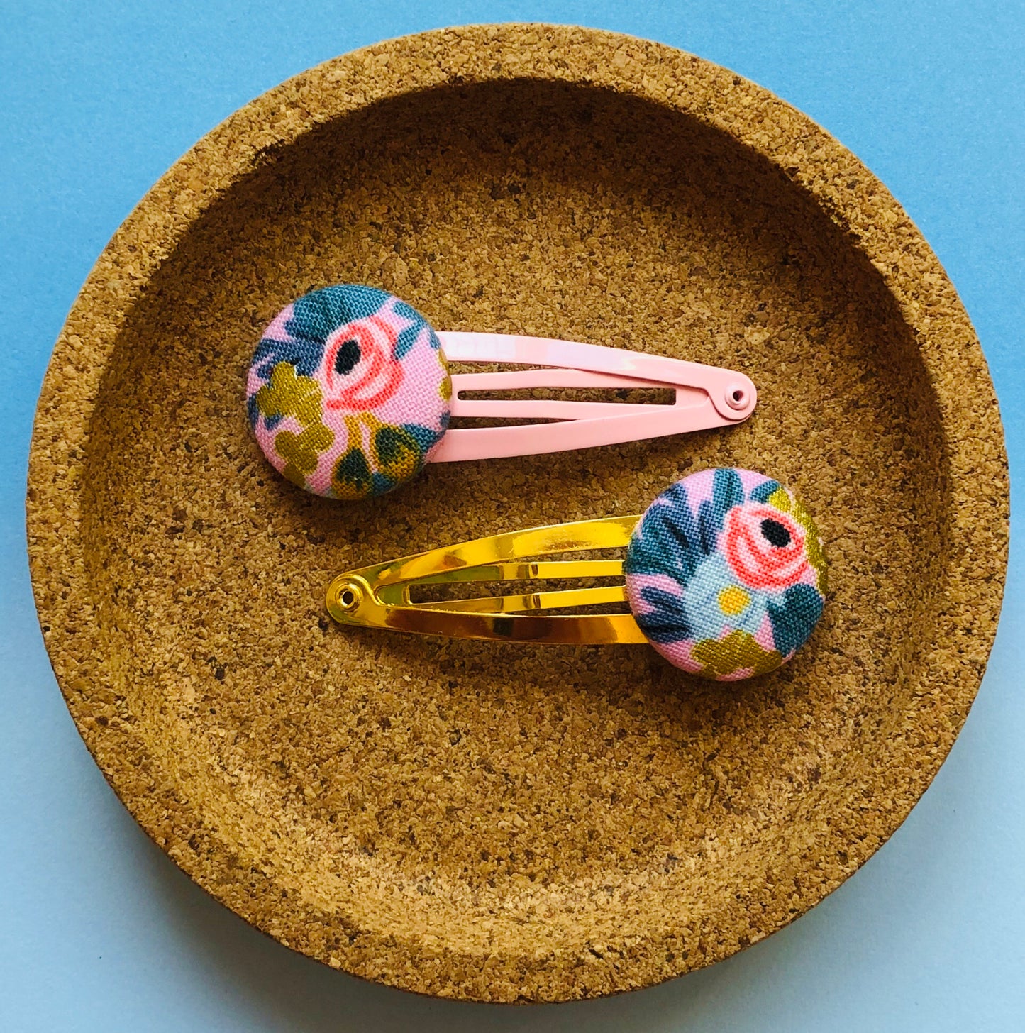 Pink & Gold Metallic Floral