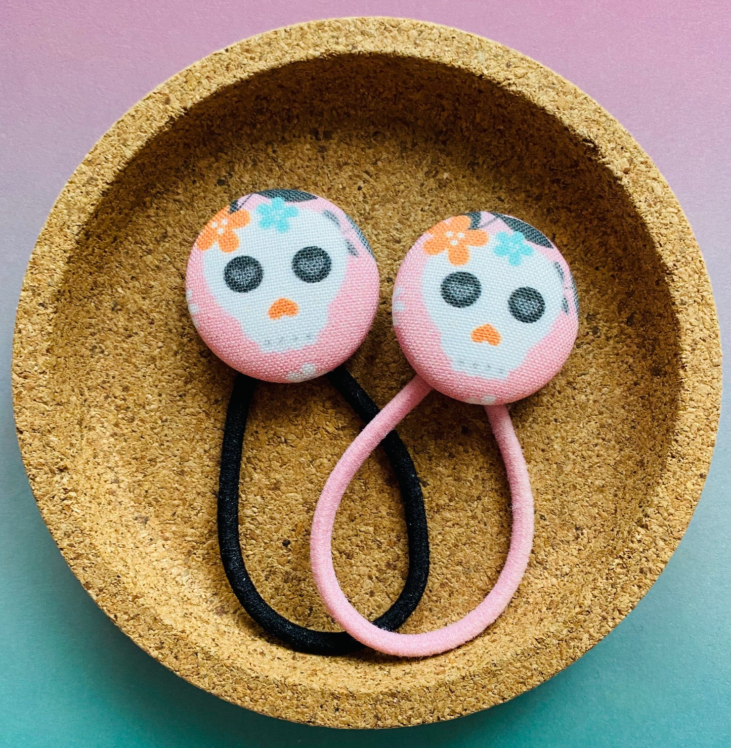 Mexican Skulls (Pale Pink)