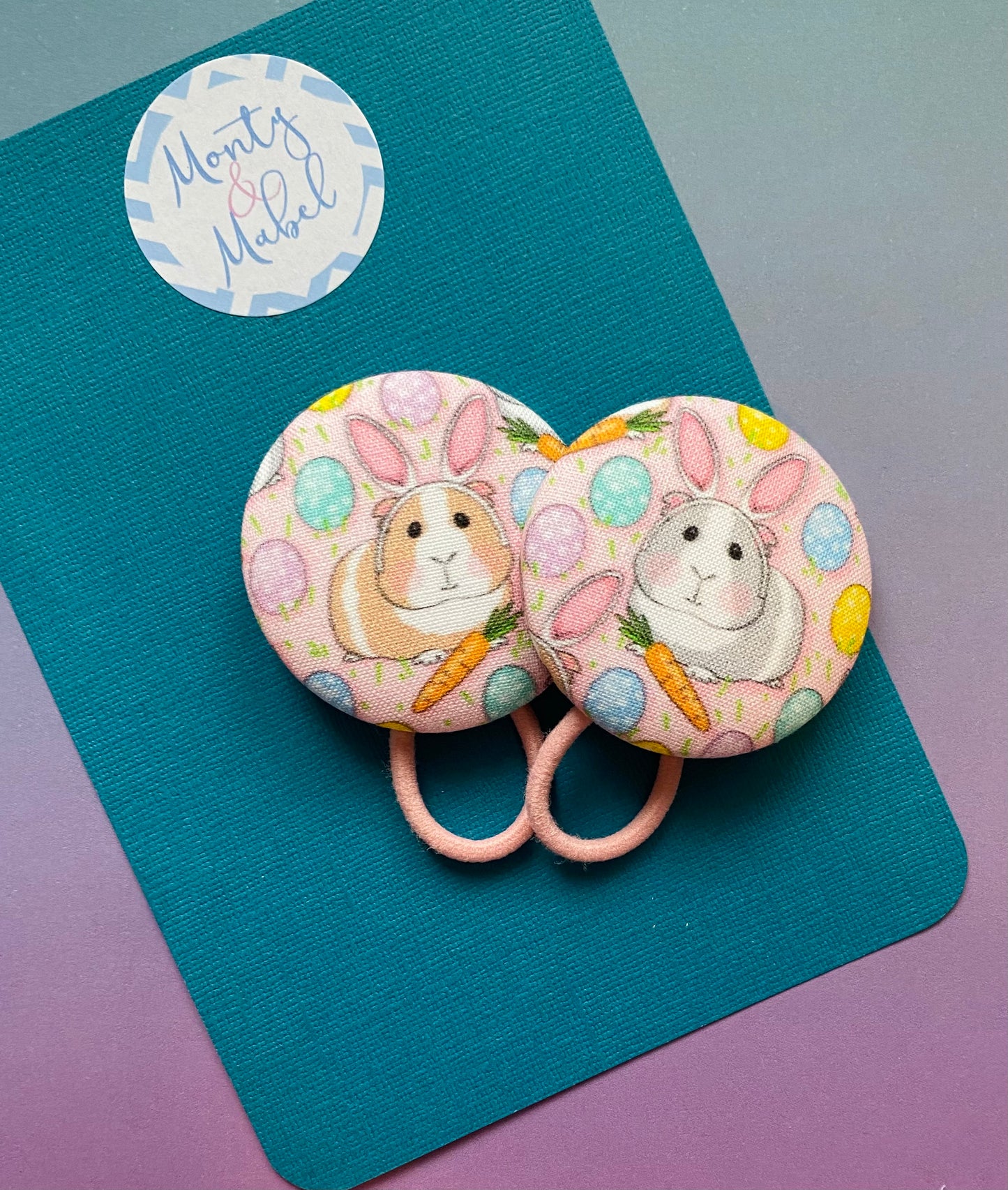Guinea Pigs in Bunny Ears (Small & Large Bobbles Only)