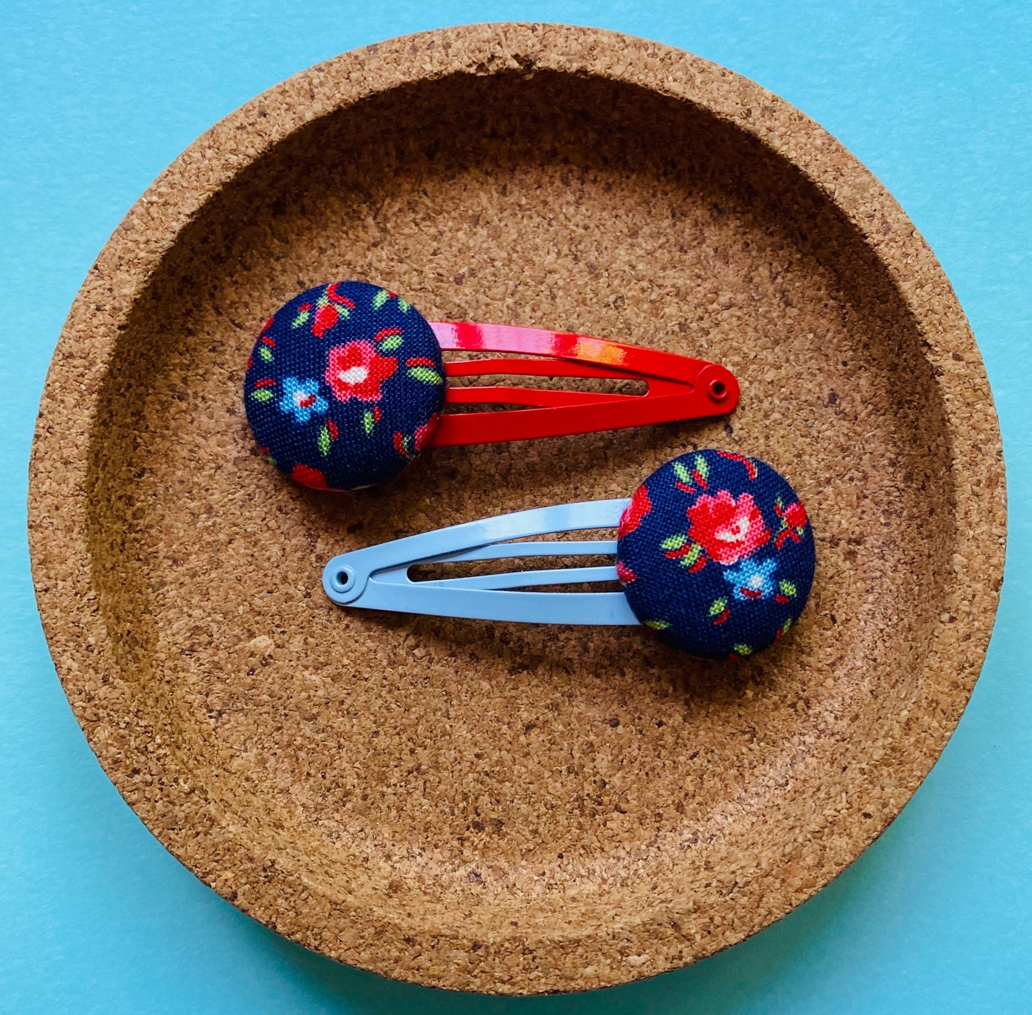 Small Navy Floral