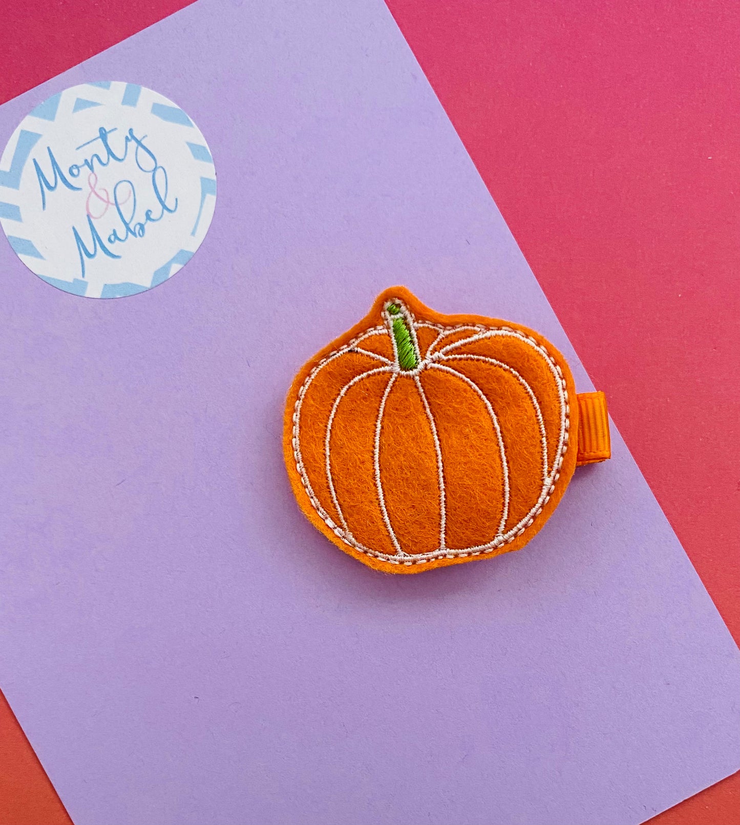 Pumpkin Feltie