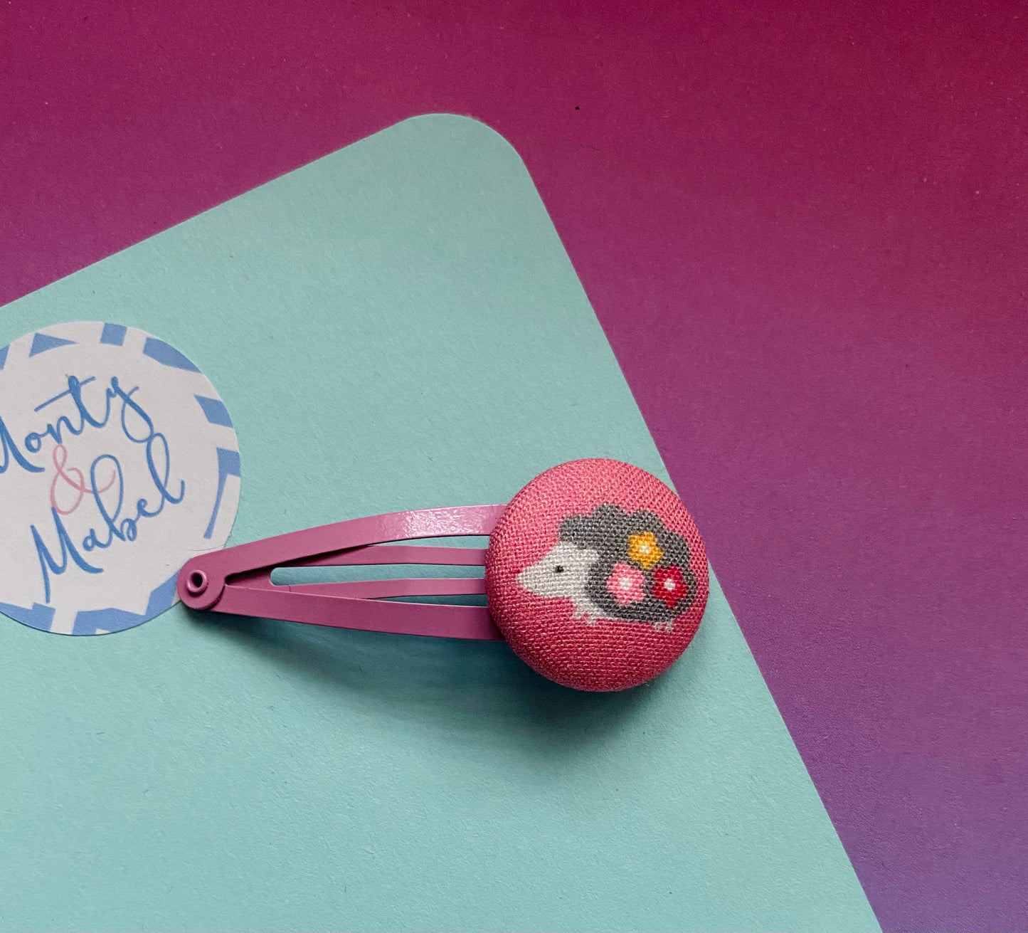 Sale: Pale Pink Hedgehog Standard Clip (Single)