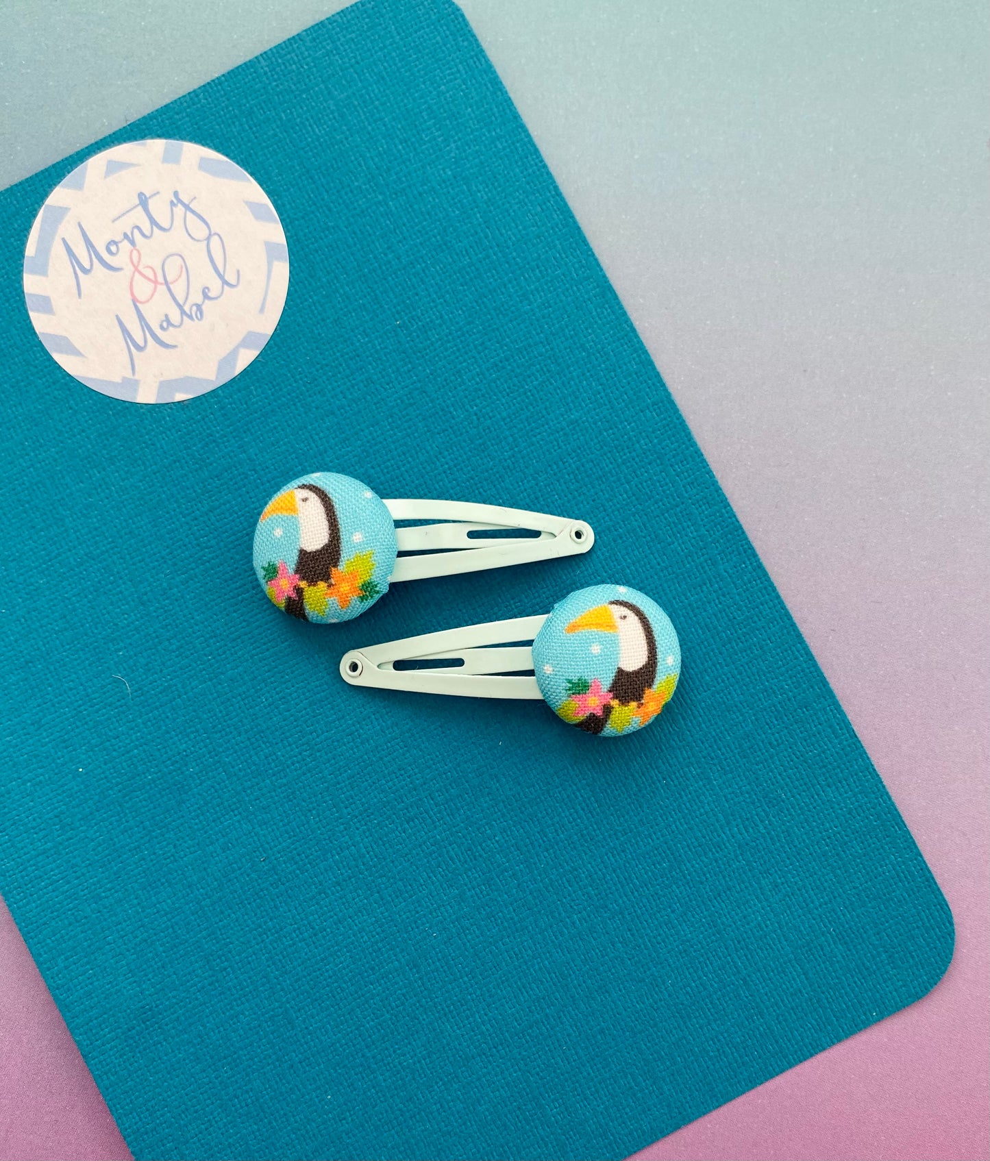 Sale: Toucans Tiny Clips (Pair)