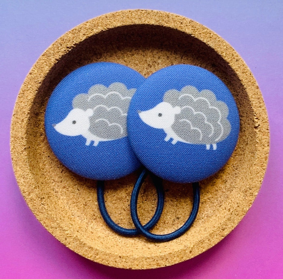 Grey & Navy Hedgehog