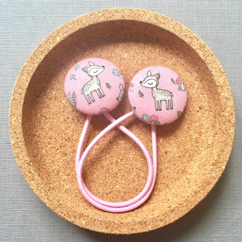 Pink Woodland Deer