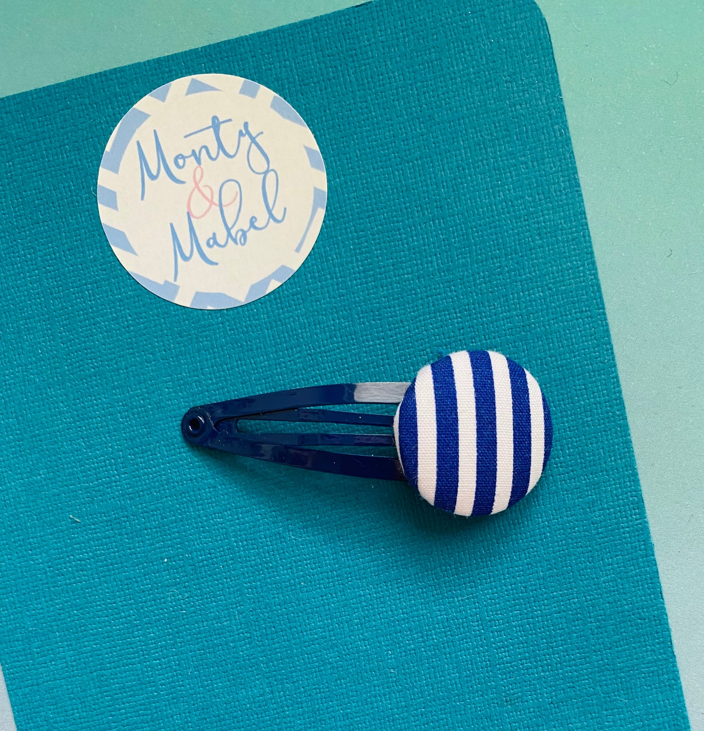 Sale: Royal Blue Stripes Standard Clip (Single)