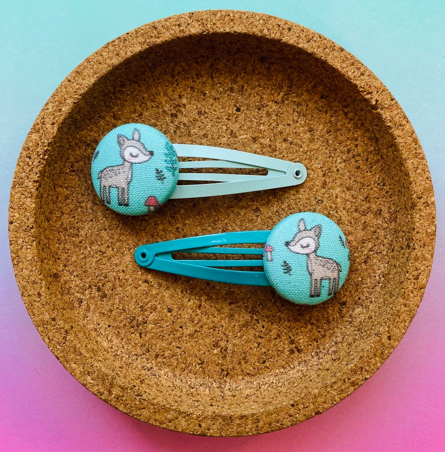 Minty Blue Deer