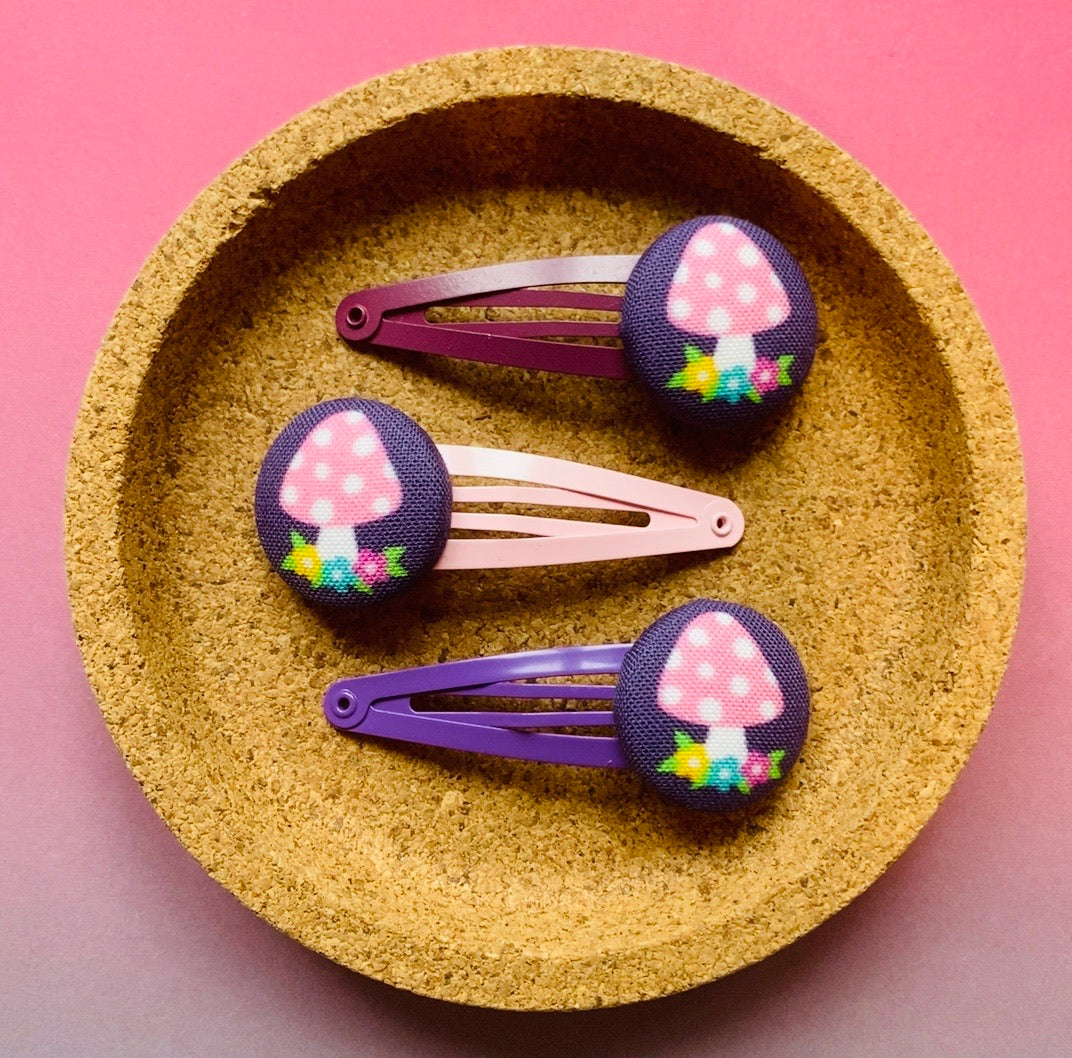 Aubergine Toadstools