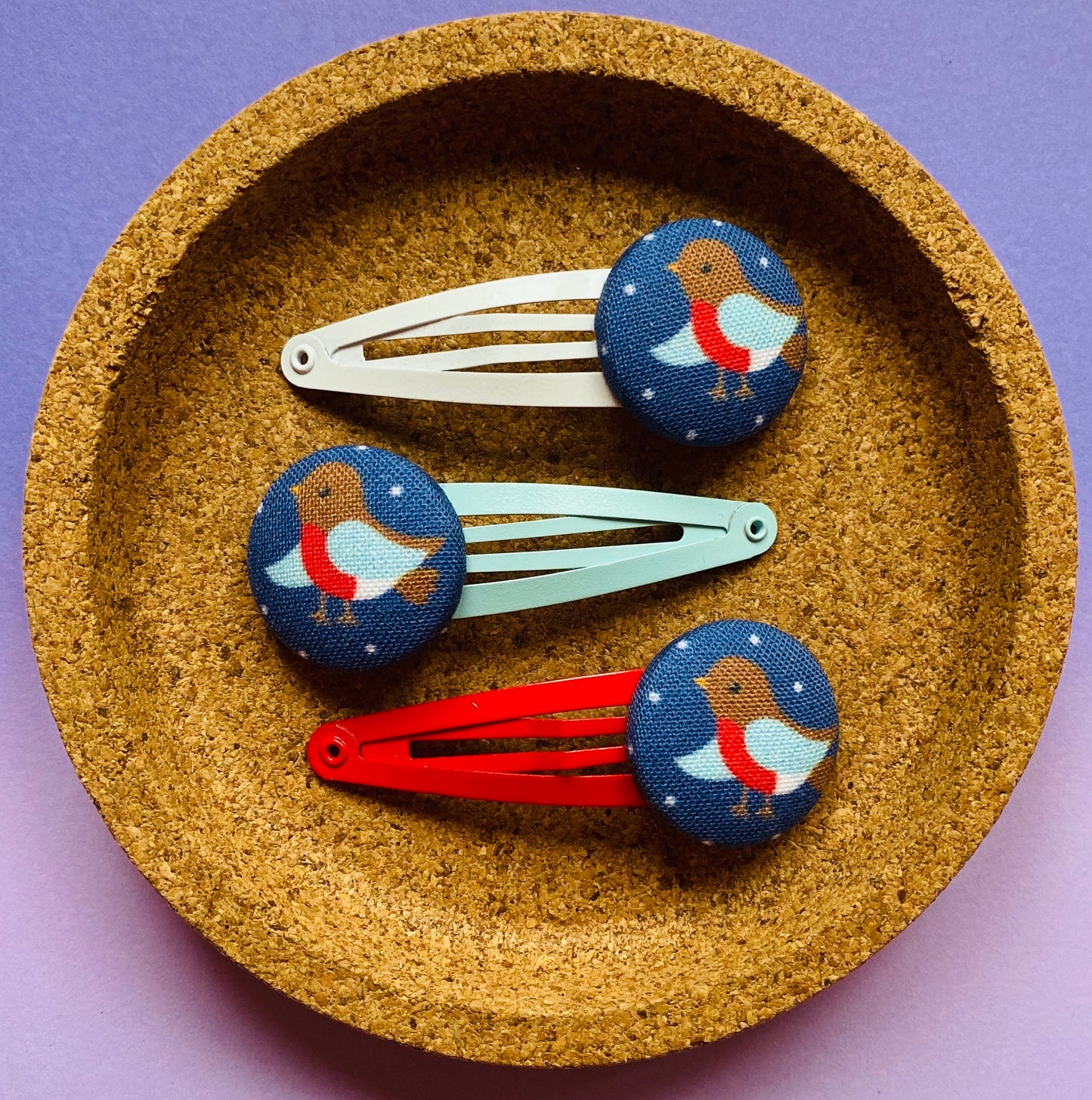 Polka Dot Robin (Blue)