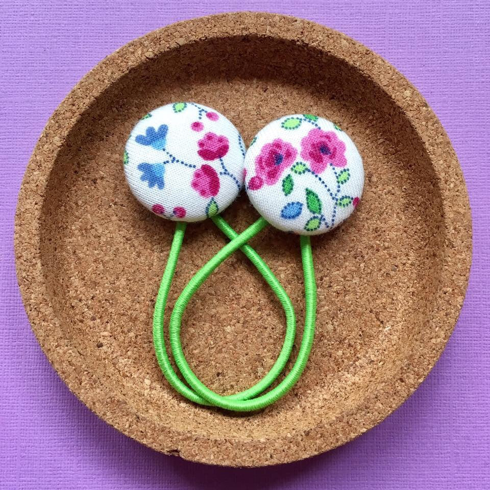 JoJo Maman Bebe’s Cream Ditsy (Green)
