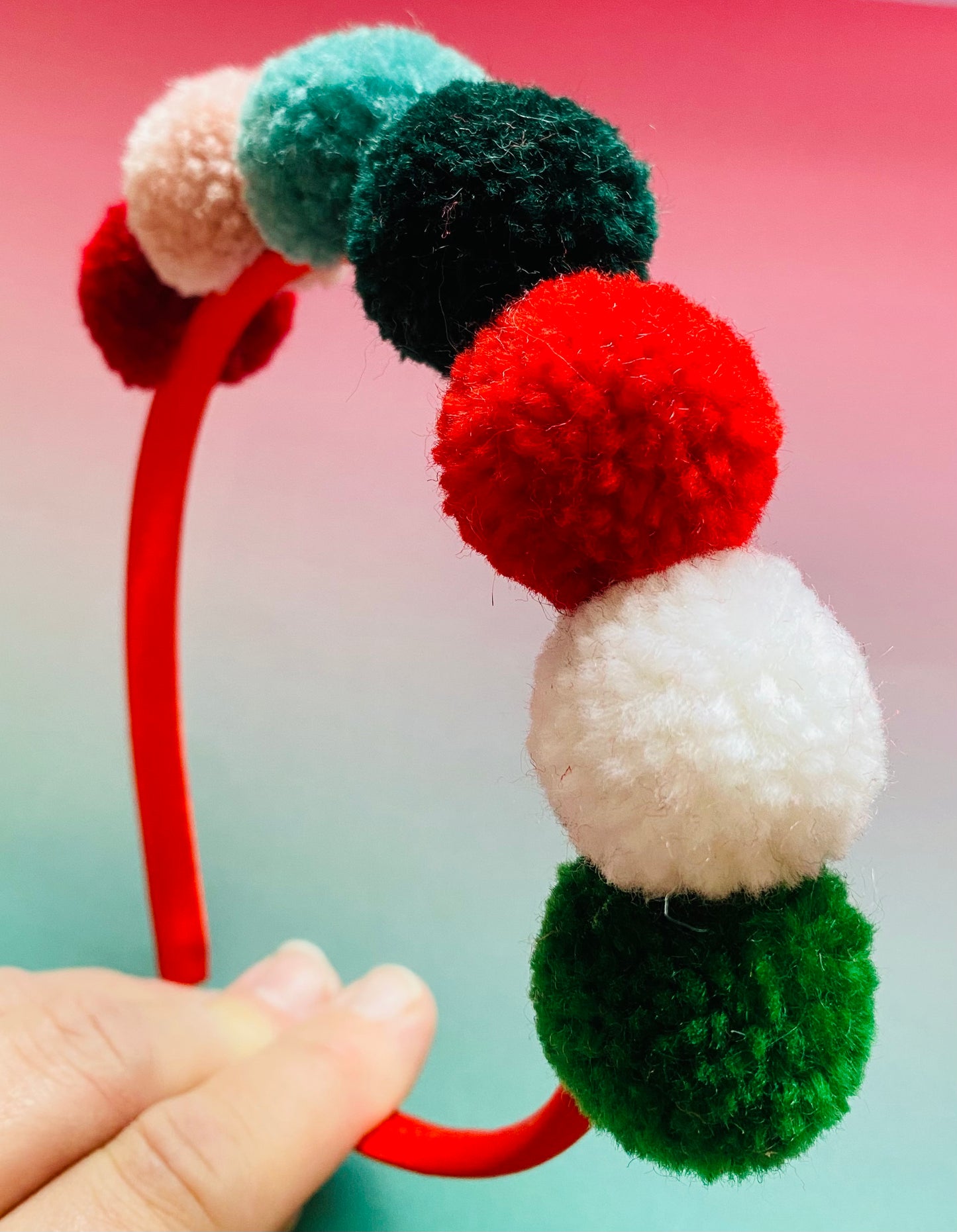 Pom Pom Headband