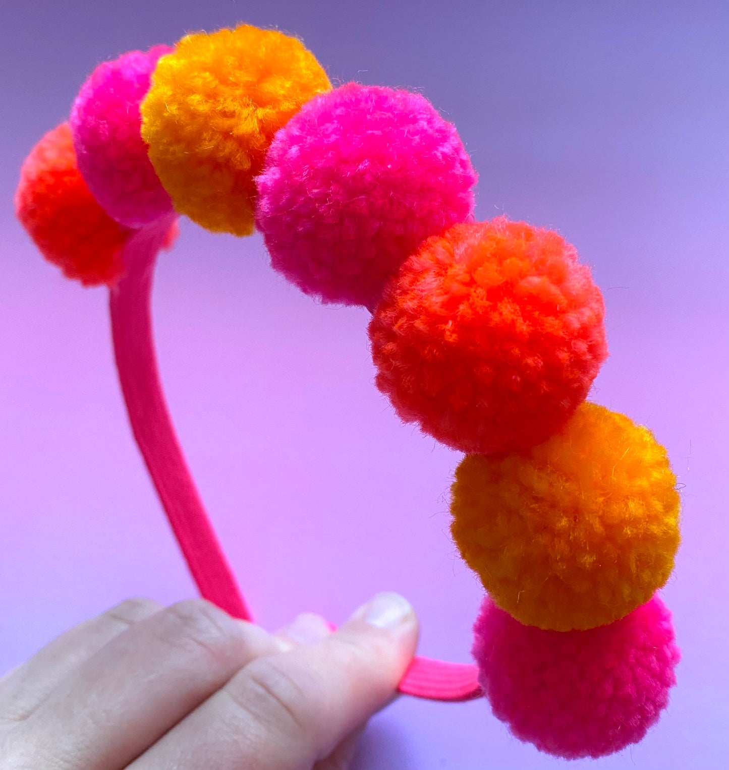 Pom Pom Headband