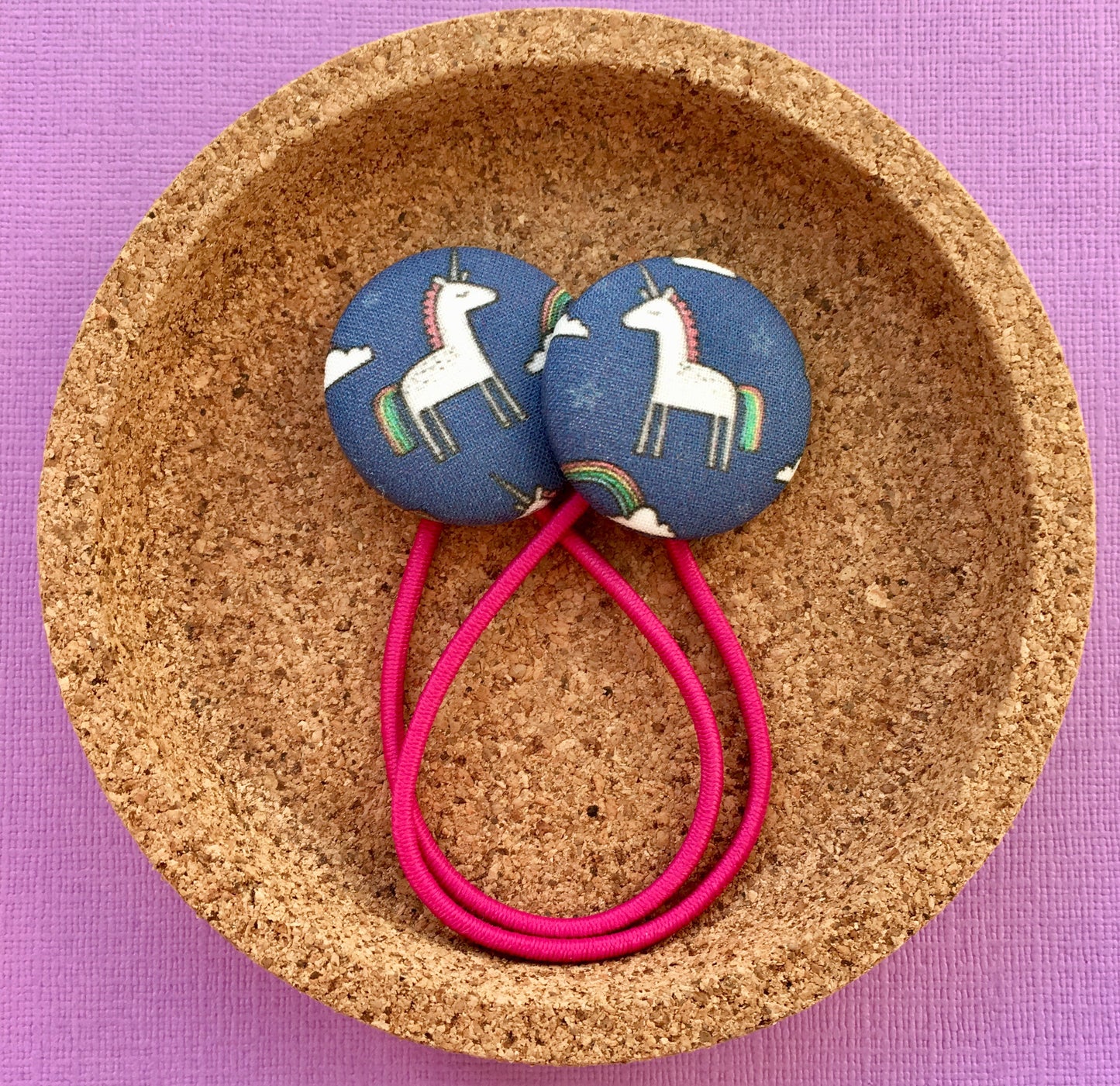 Navy Unicorns & Rainbows