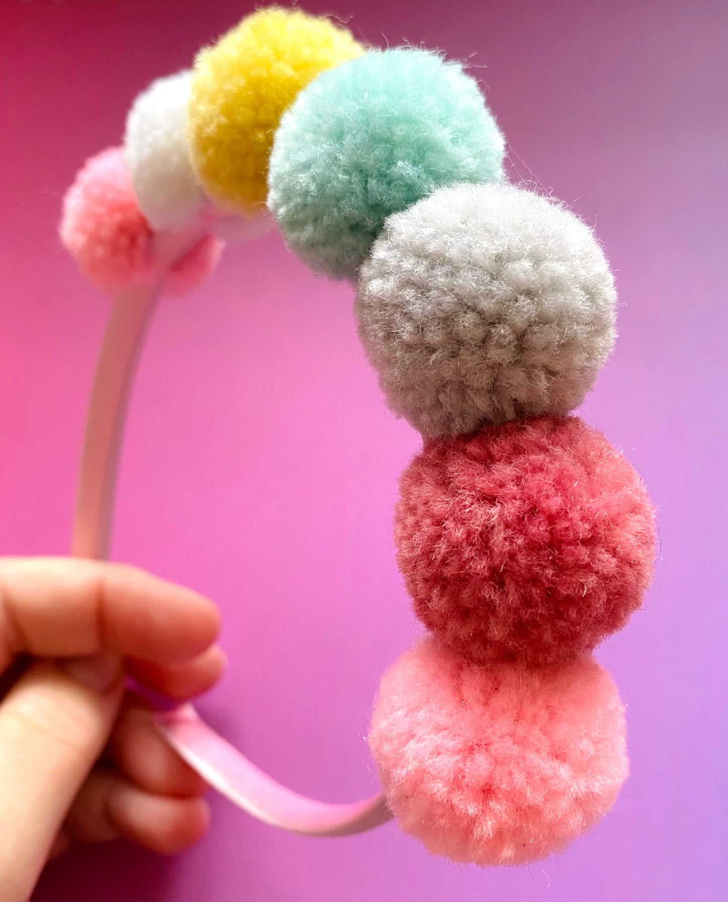 Pom Pom Headband