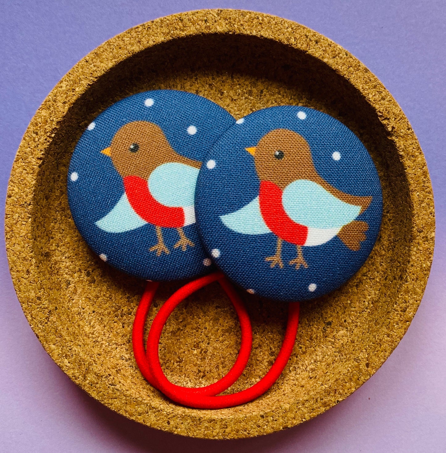 Polka Dot Robin (Blue)