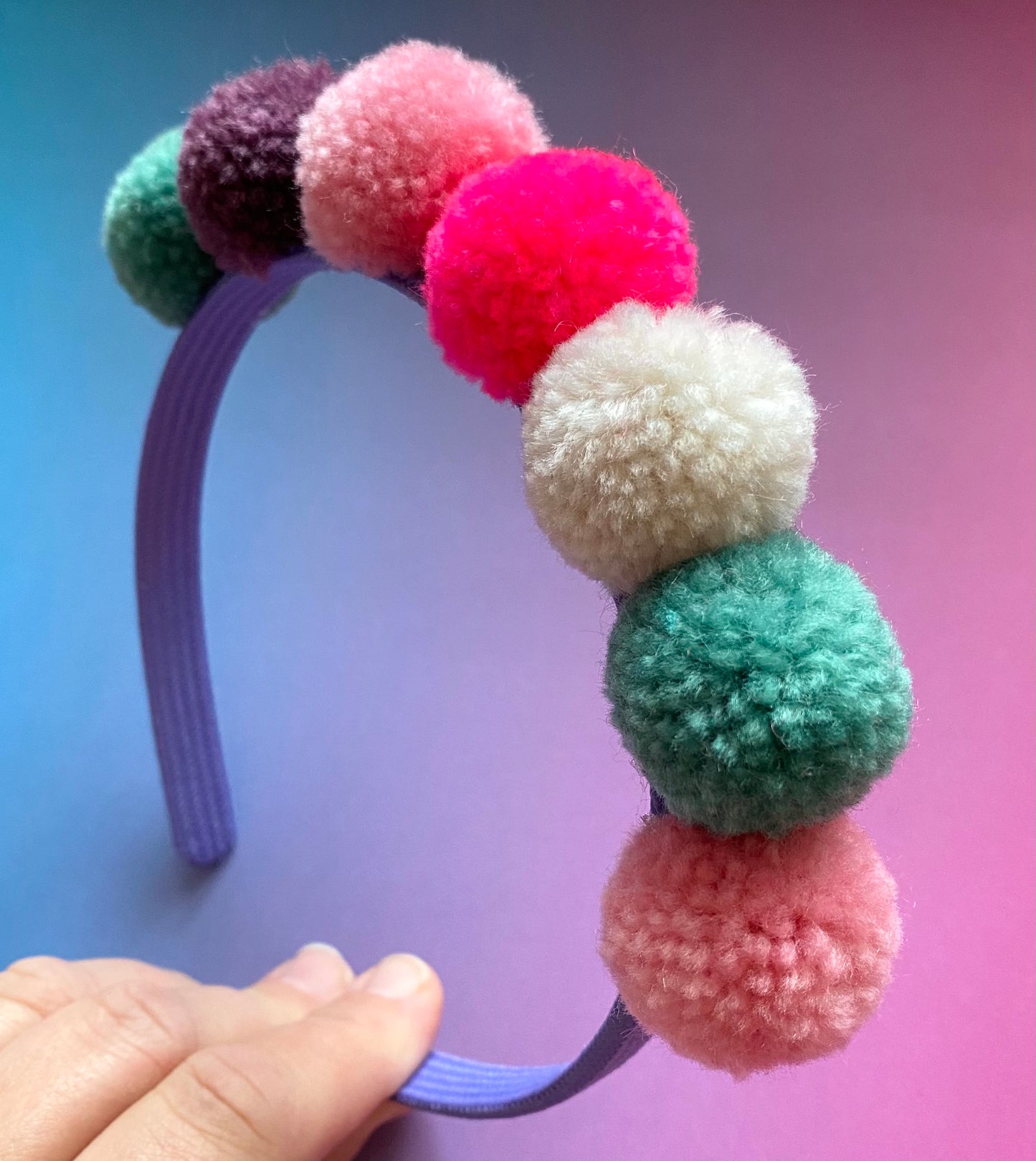 Pom Pom Headband