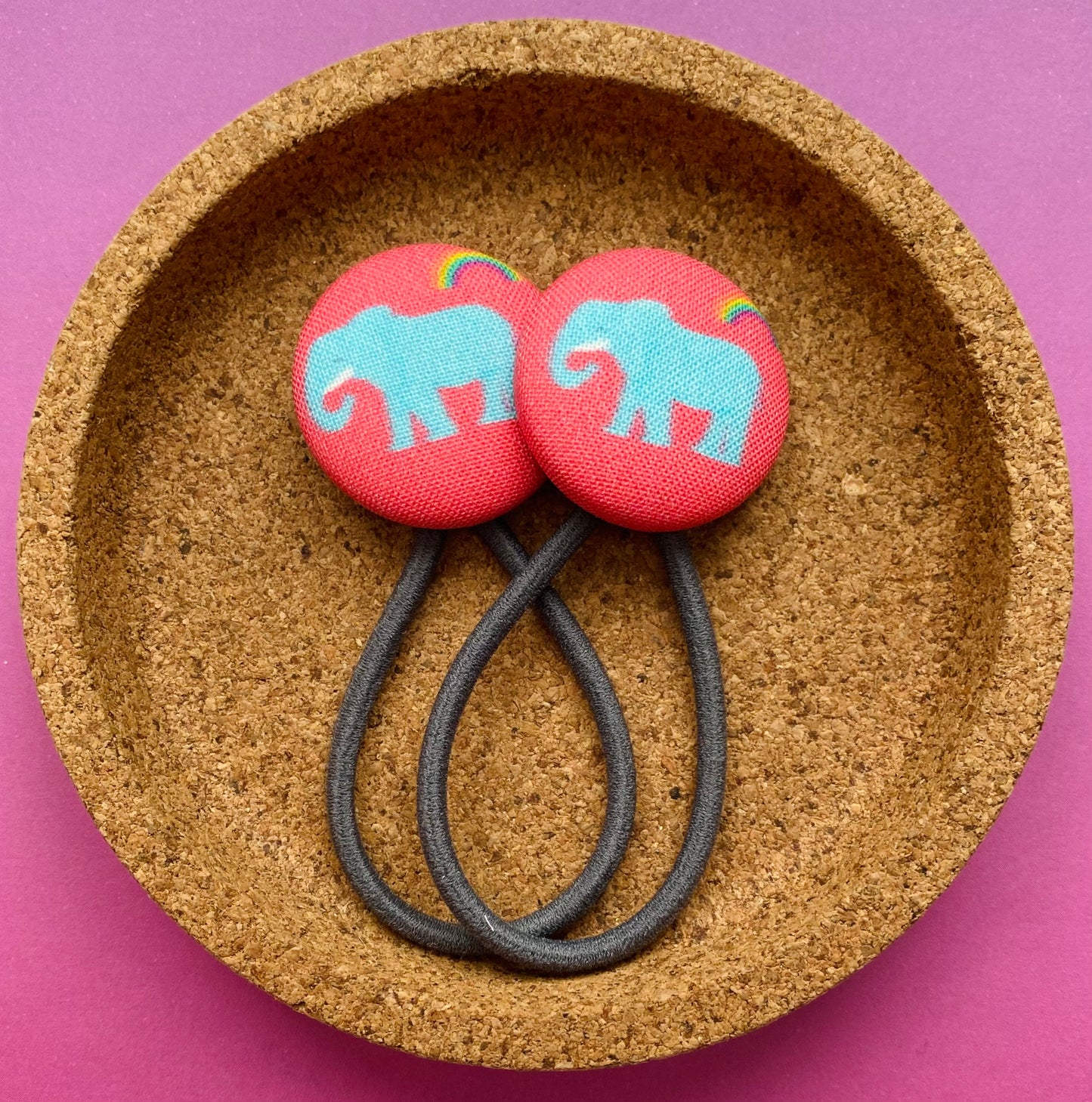 Rainbow Elephant (Hot Pink)